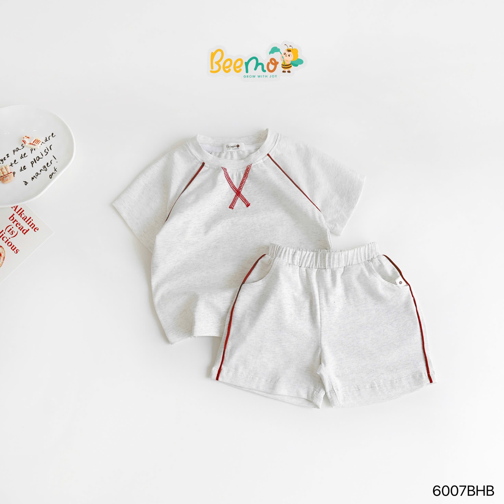 Set cộc tay basic phối chỉ nổi Beemo