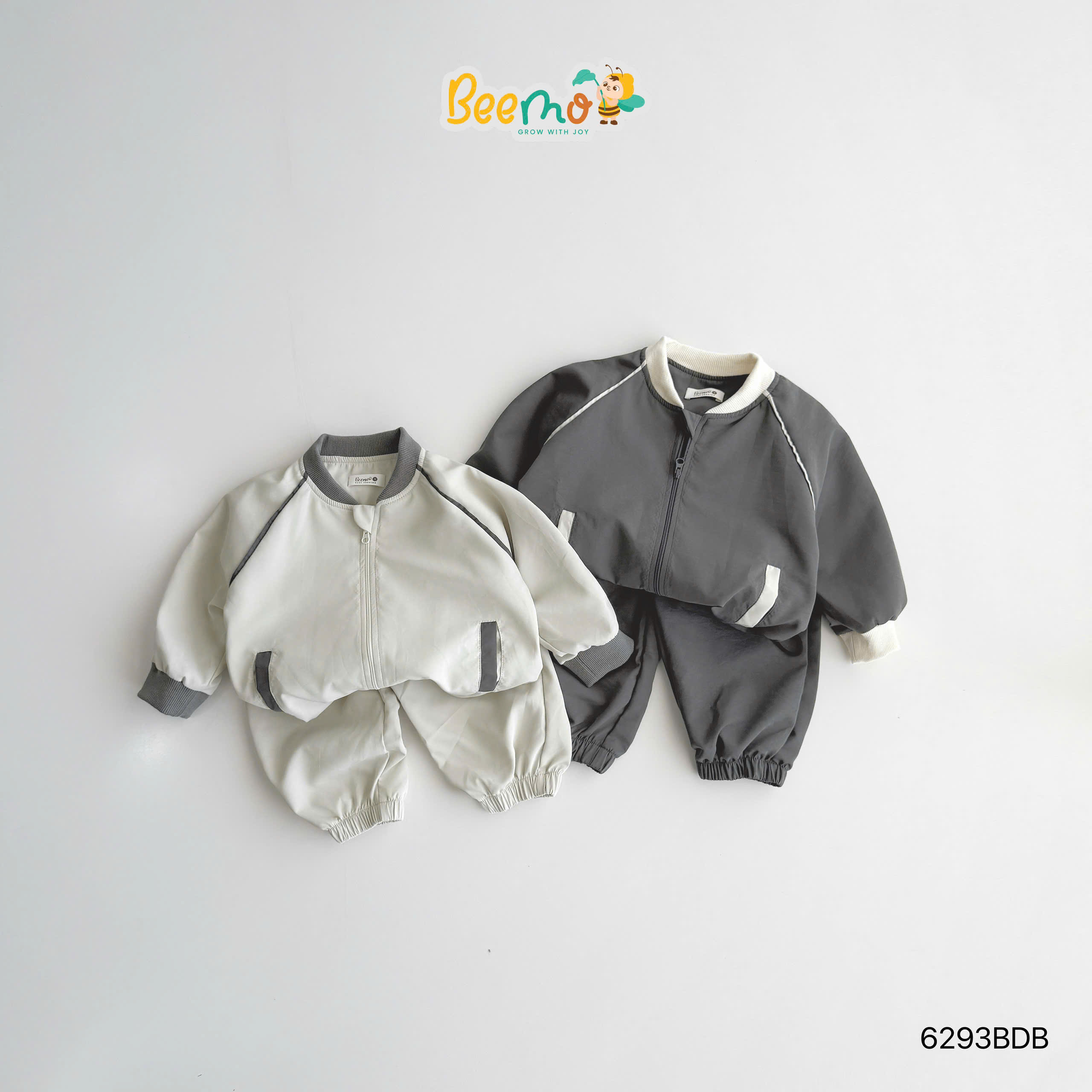Set gió cổ bomber phối dây rút BEEMO