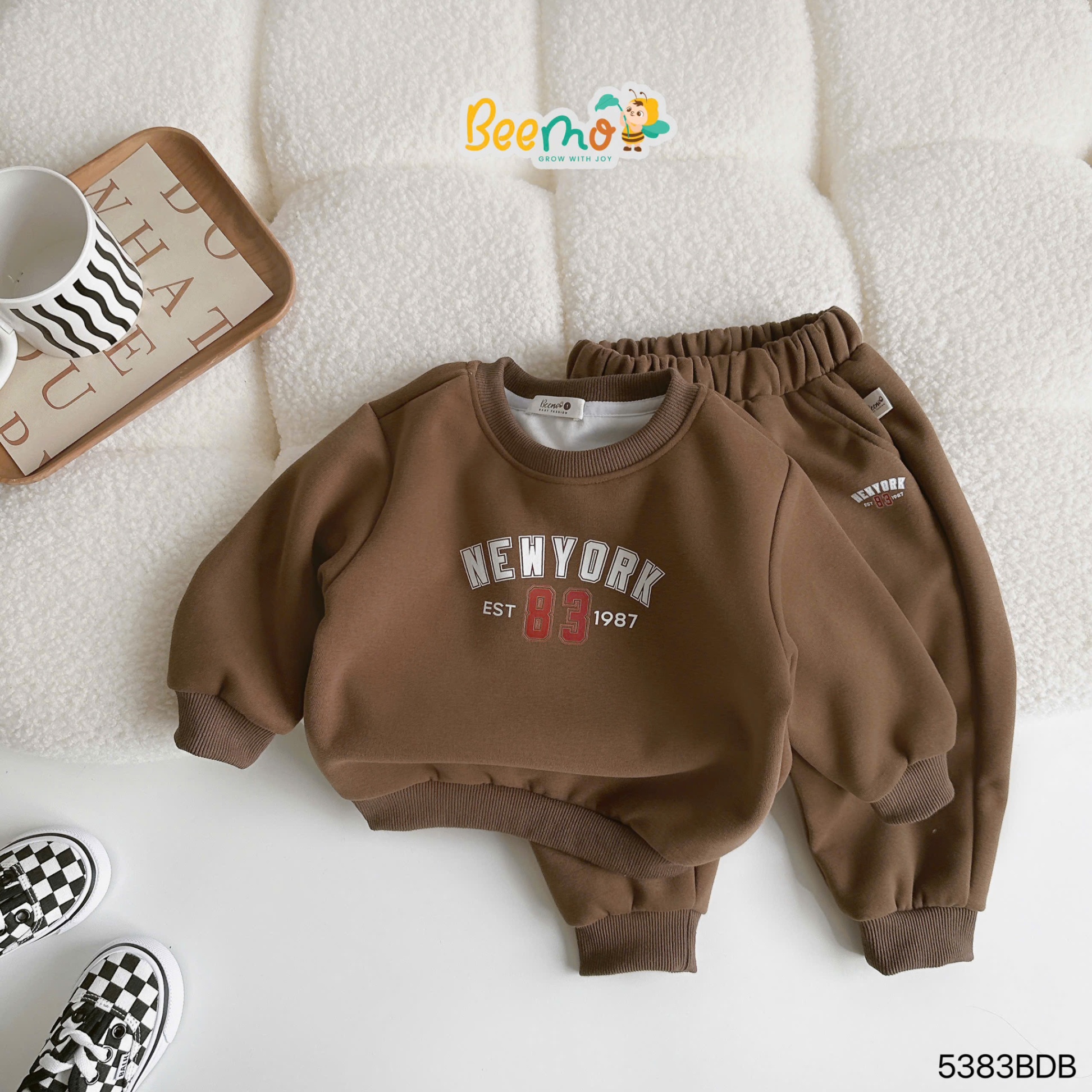 Set nỉ 2 da New York 83 Beemo