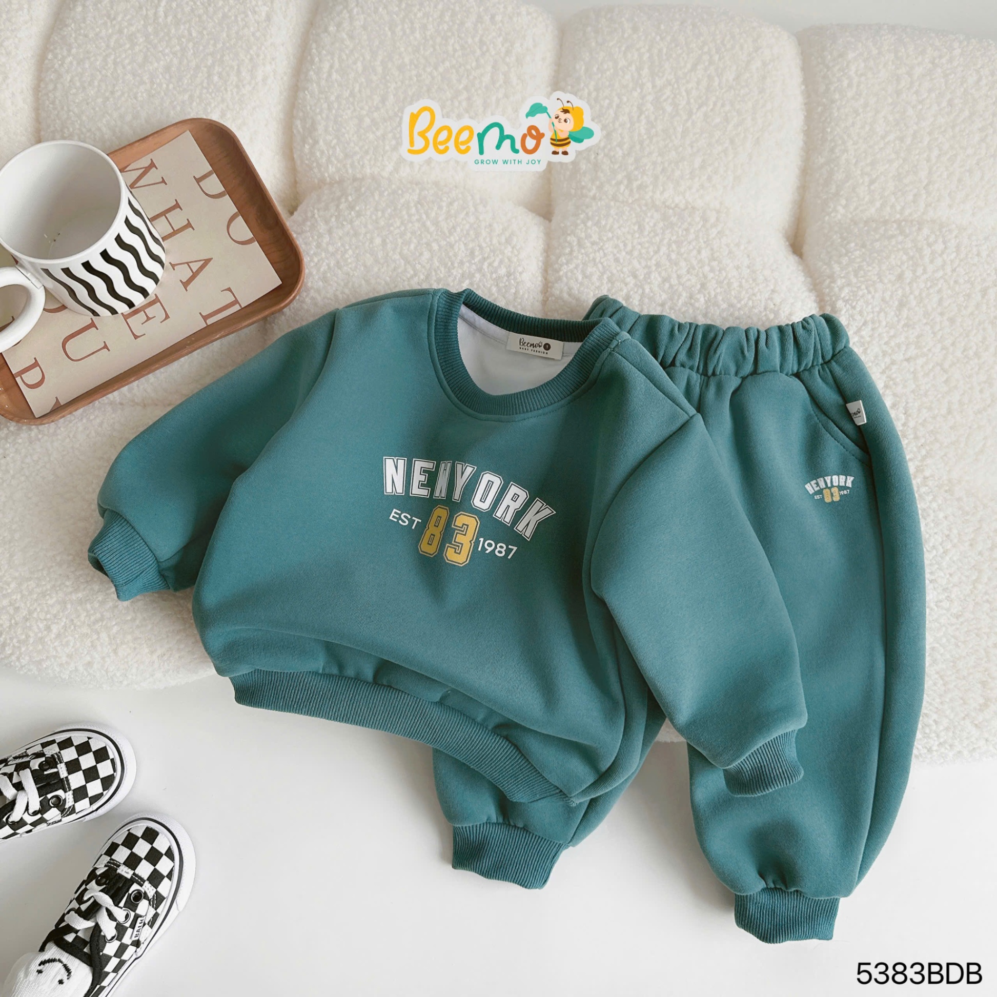 Set nỉ 2 da New York 83 Beemo