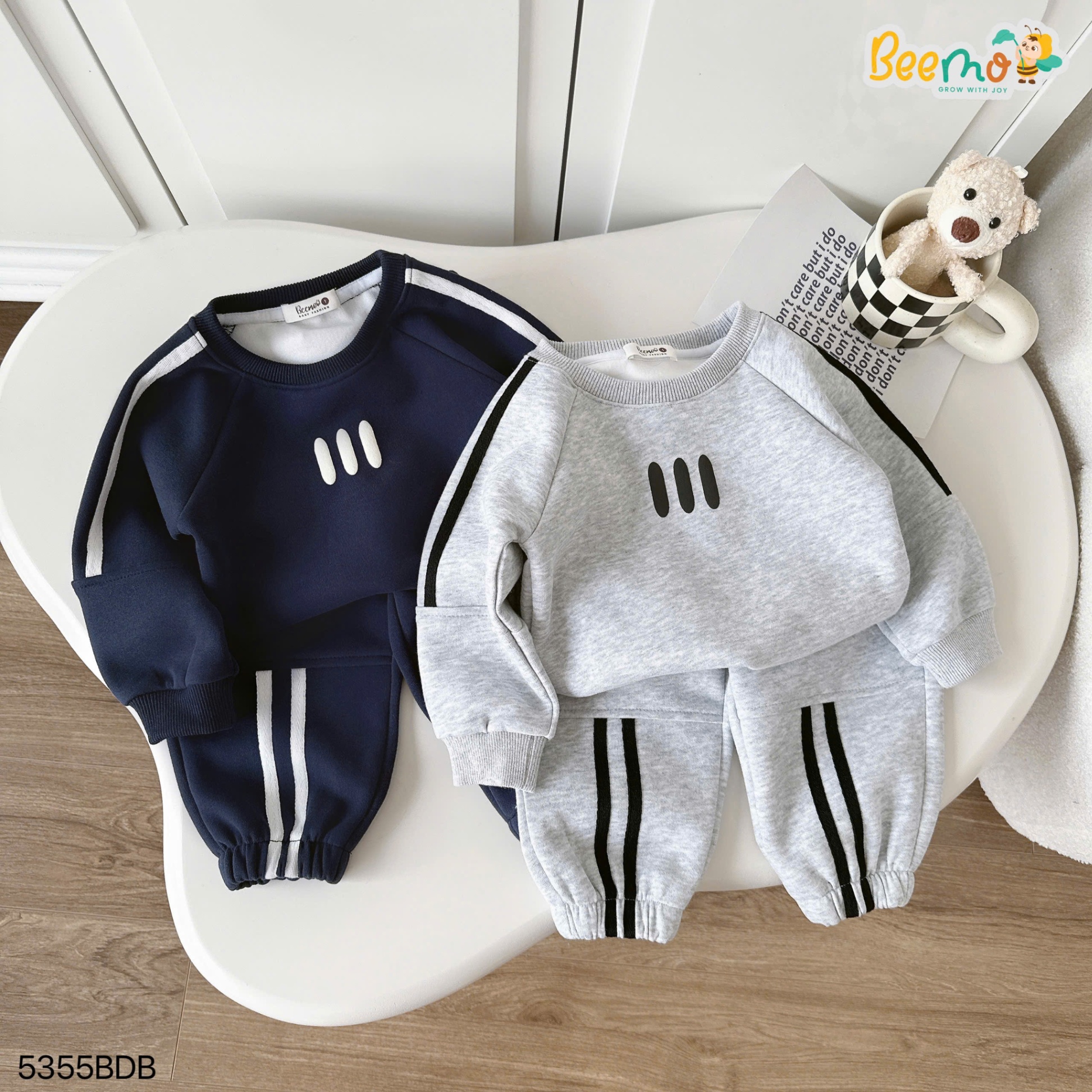 Set nỉ 2 da thể thao Beemo
