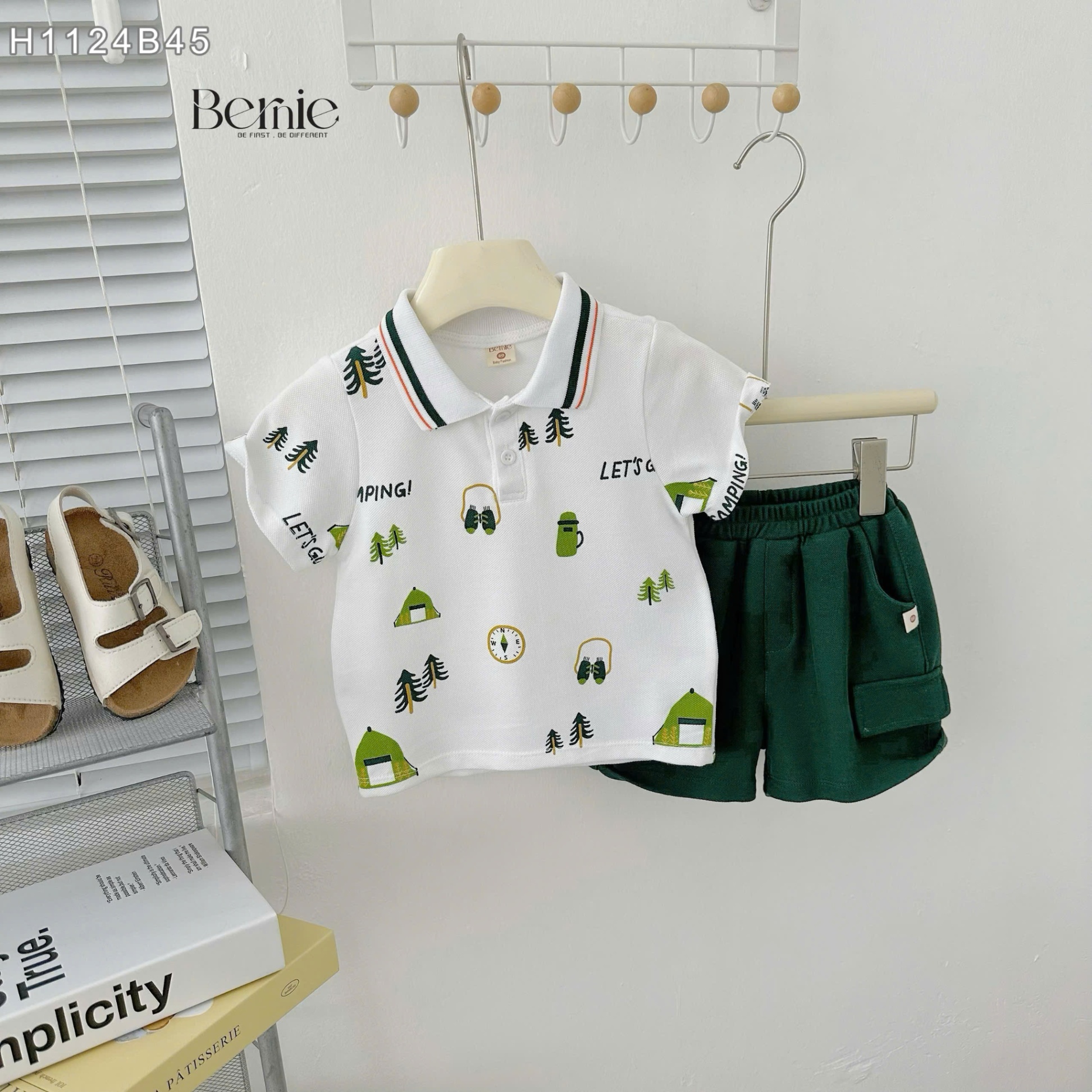 Set polo in tràn camping Bernie