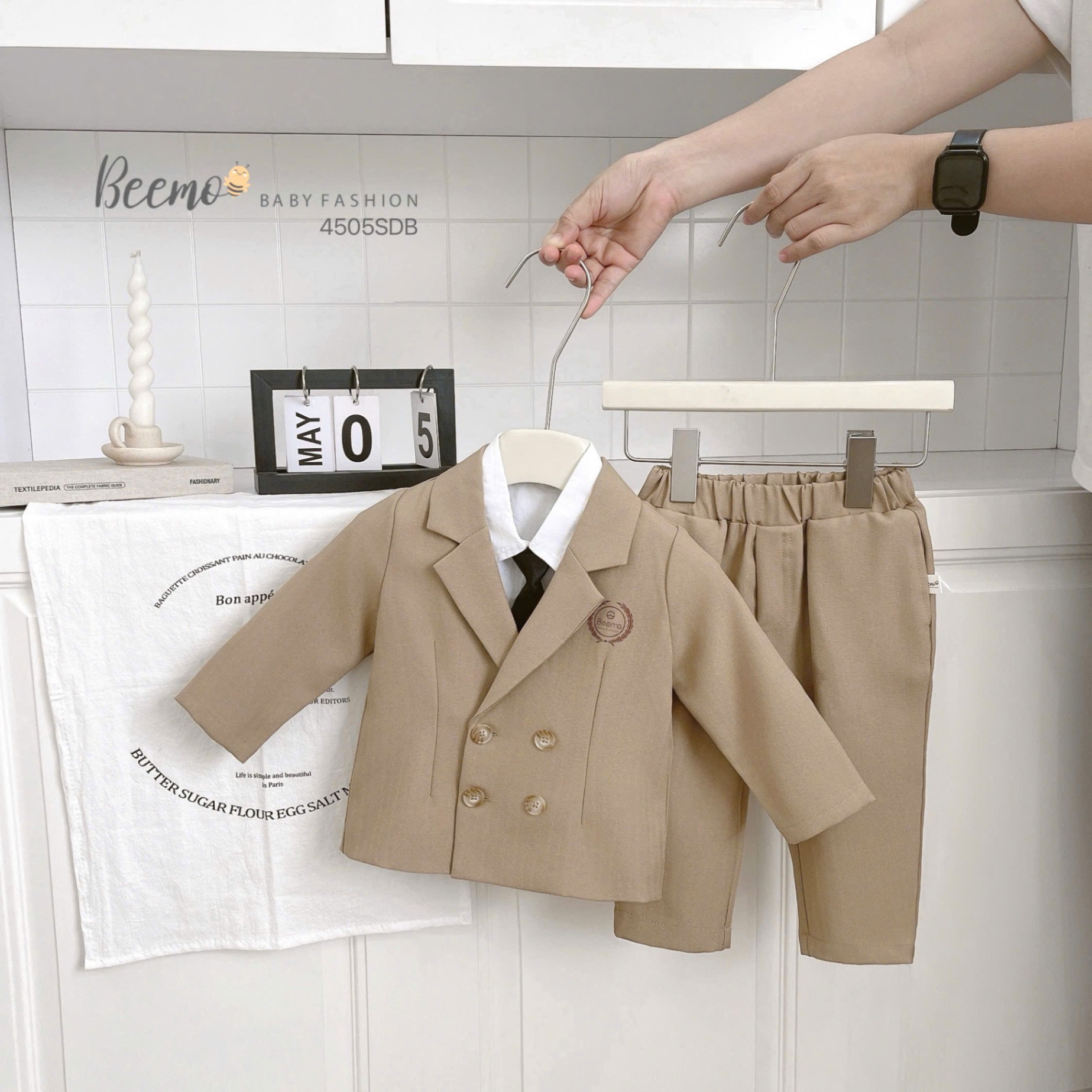 Set vest nam sinh Hàn Quốc Beemo