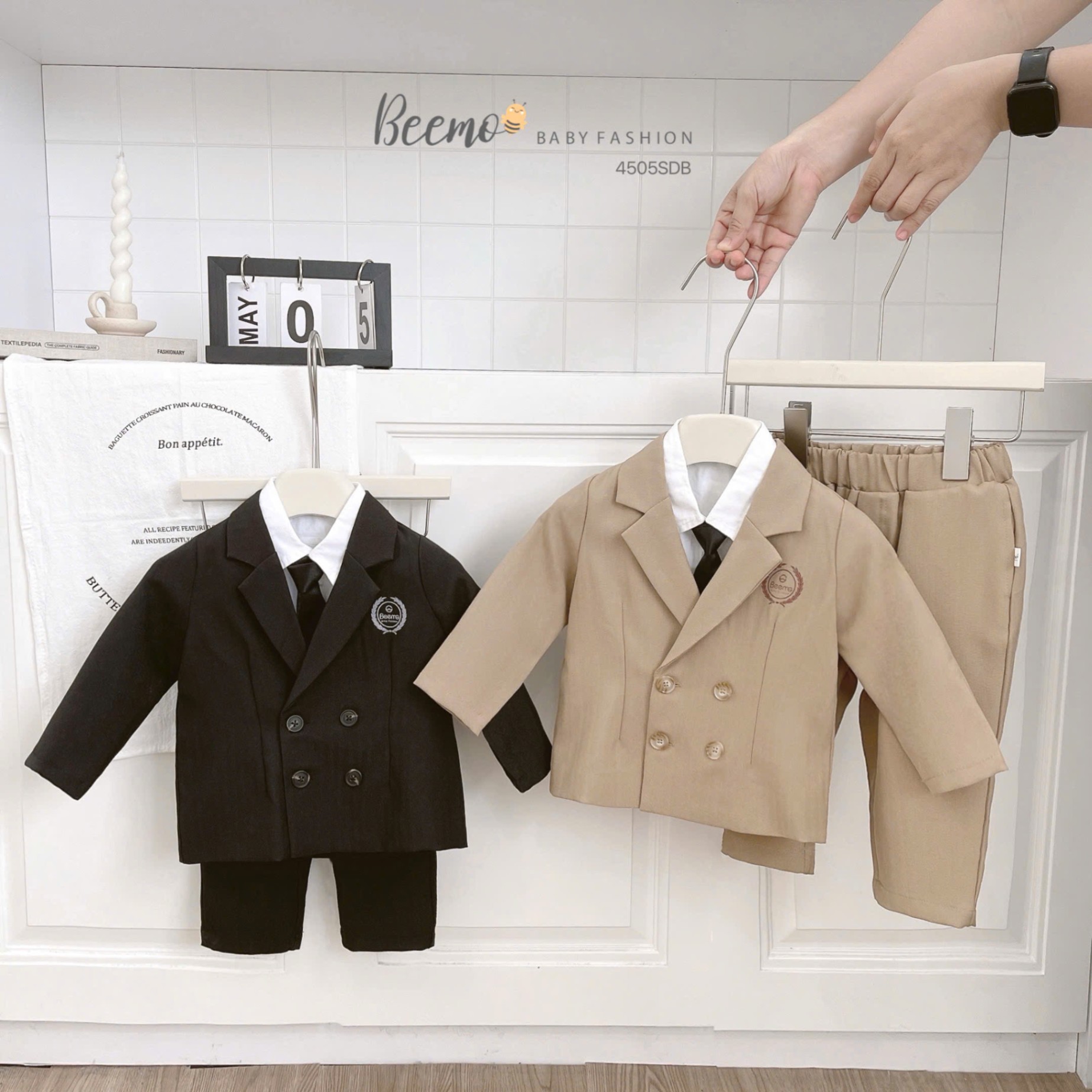 Set vest nam sinh Hàn Quốc Beemo