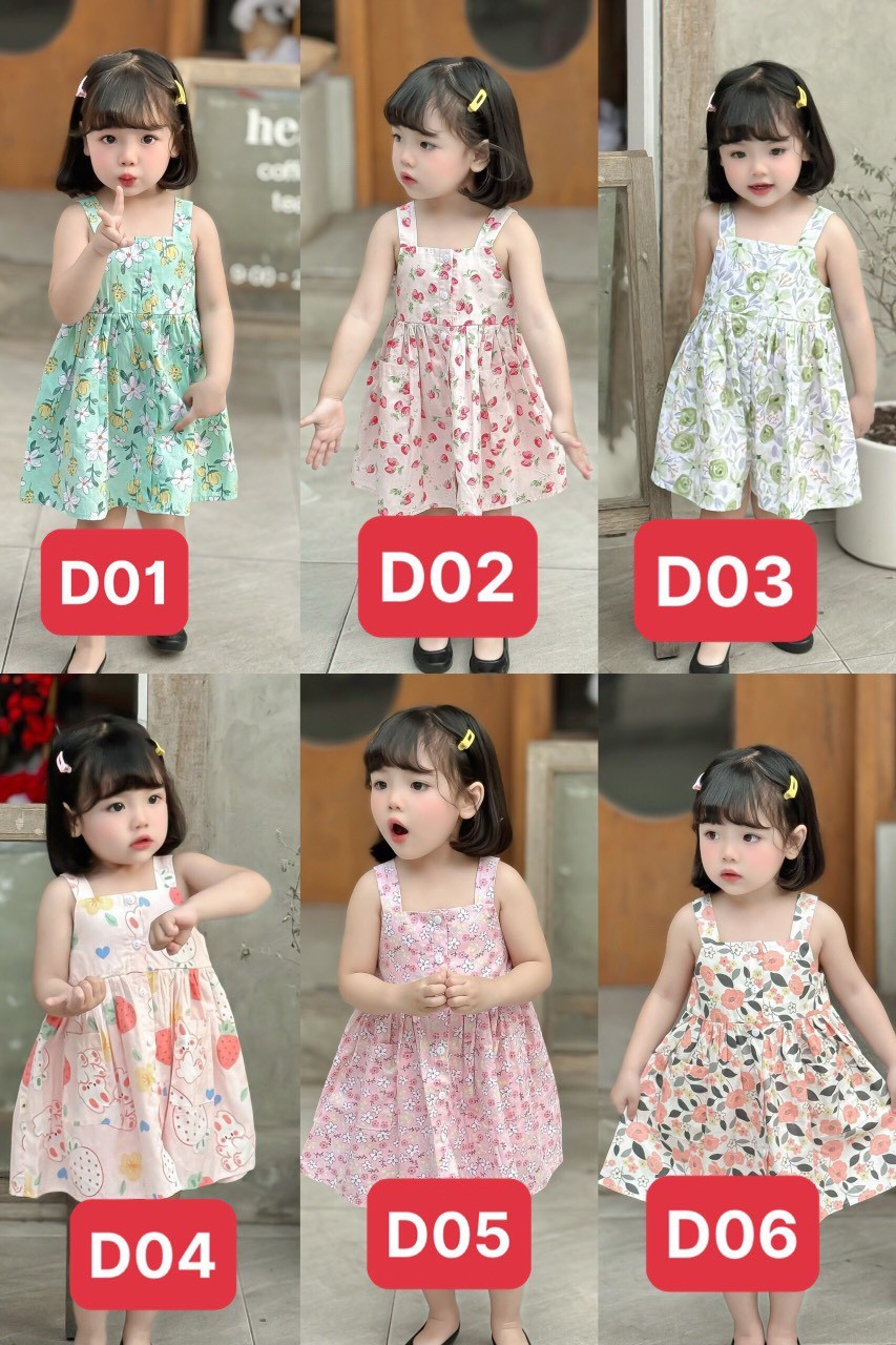 VÁY 2 DÂY PHỐI TÚI
