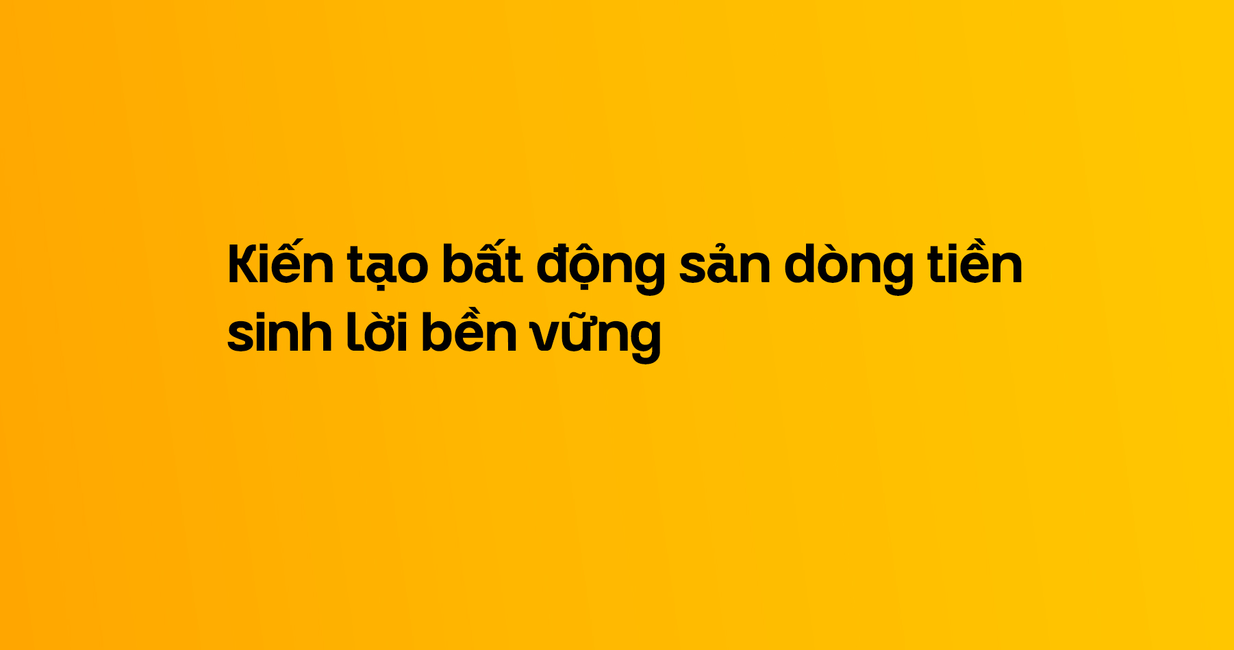 TheHousing – Agency kiến tạo bất động sản dòng tiền sinh lời bền vững