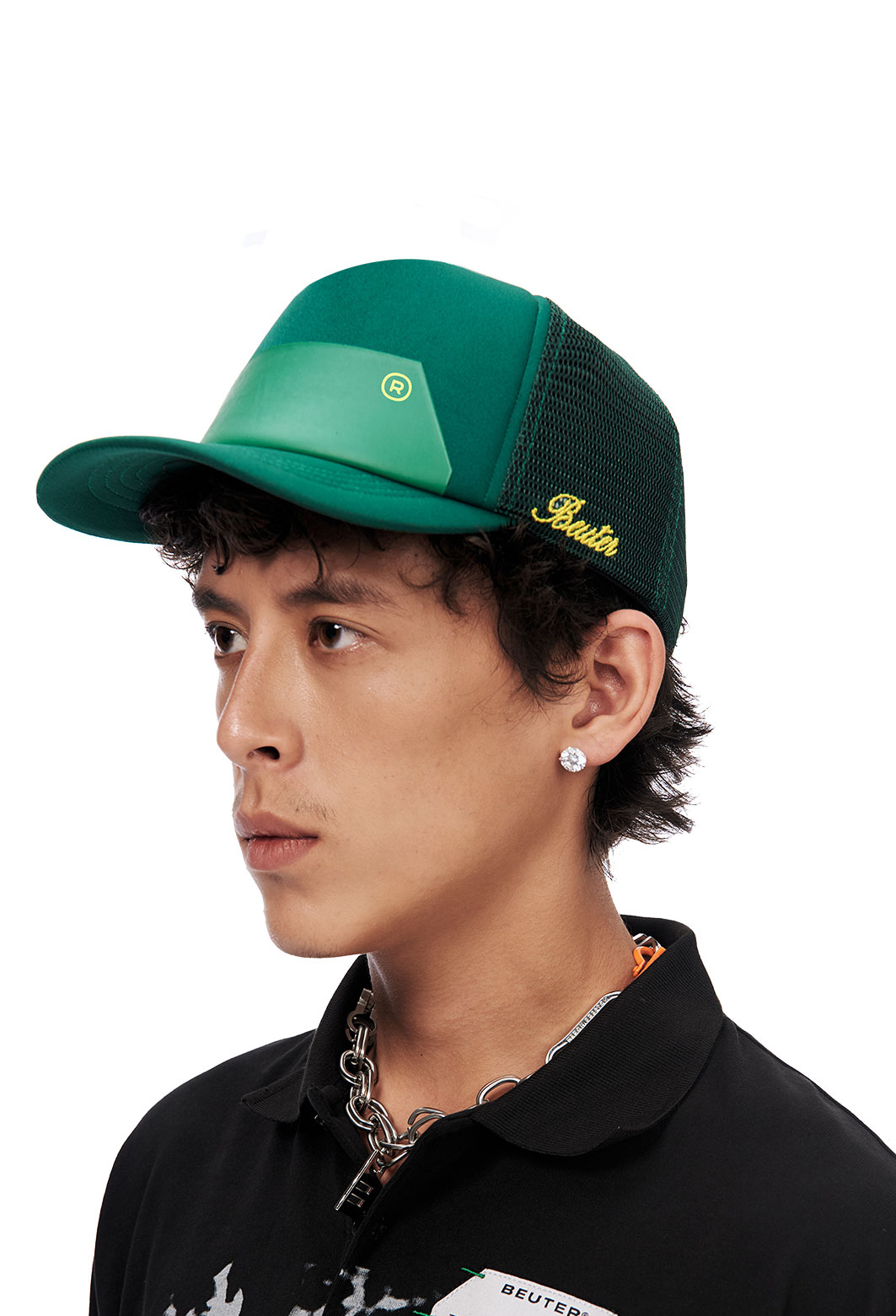 BEUTER® LABEL GREEN TRUCKER