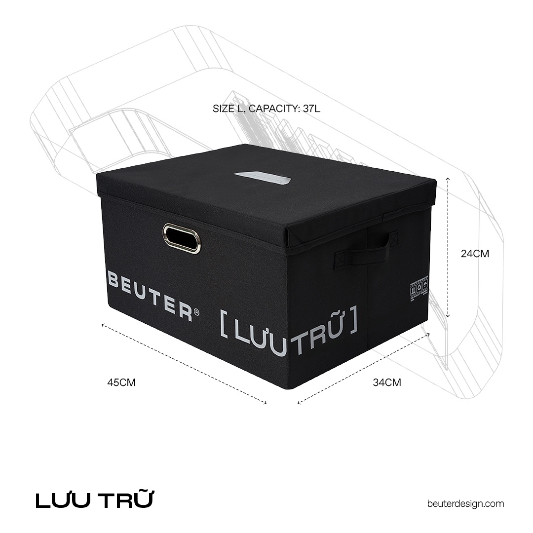 BEUTER® LƯU TRỮ BLACK BOX - L