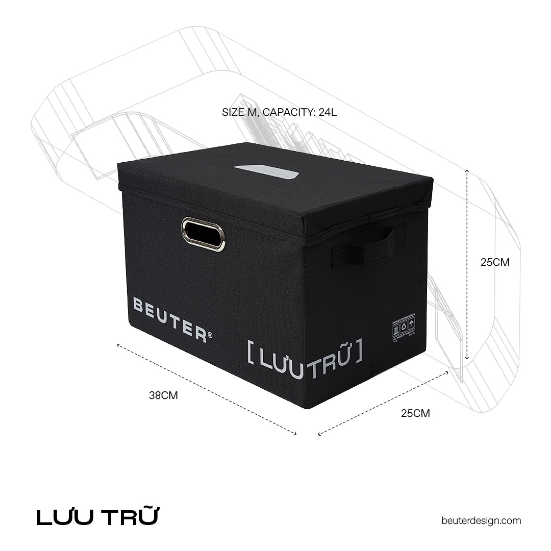 BEUTER® LƯU TRỮ BLACK BOX - M