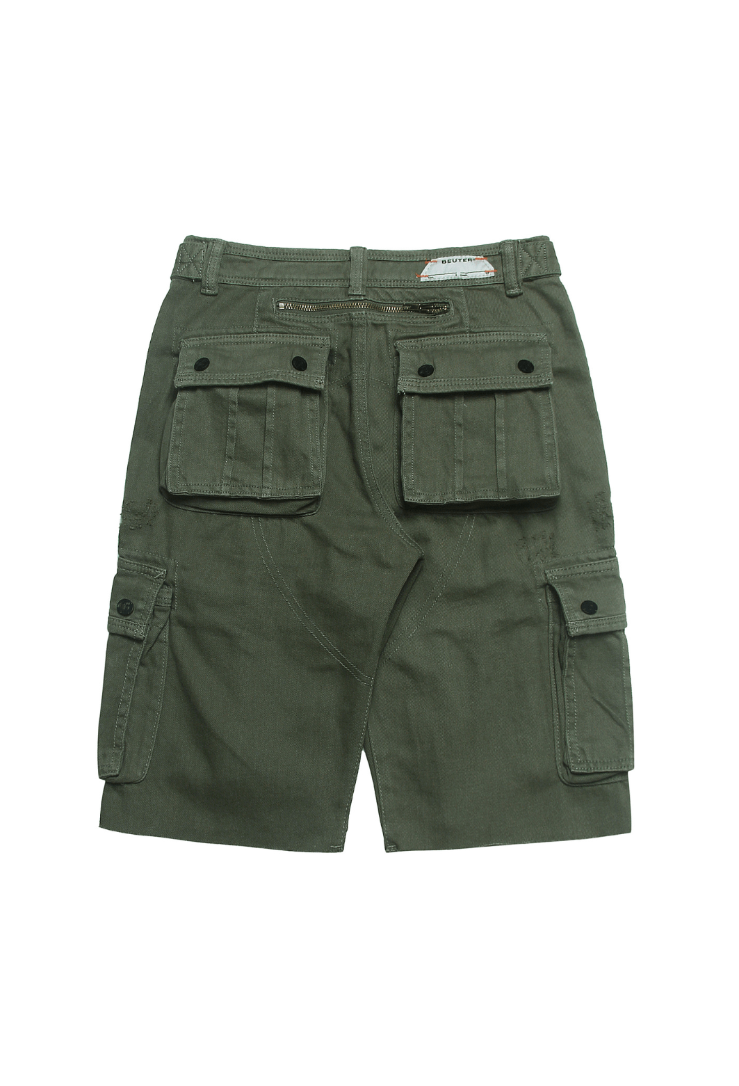 BEUTER STONE GREEN CARGO SHORT