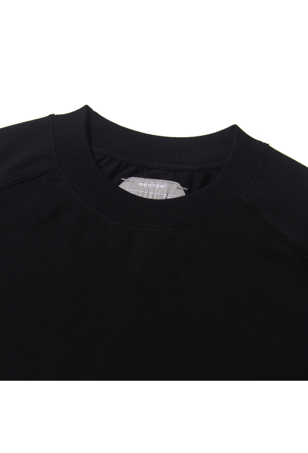 WMNS BEUTER® BLANK BLACK RAGLAN T-SHIRT