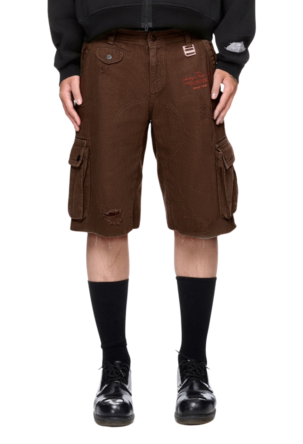 BEUTER BROWN CARGO SHORT