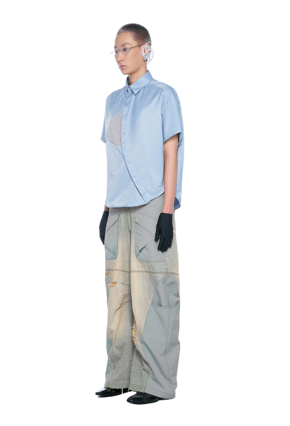 BEUTER® BLUE DESERT BAGGY JEANS