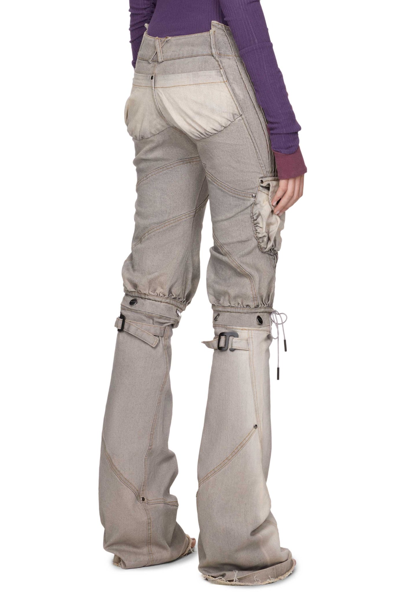 WMNS BEUTER® GREY WASH LEG WARMERS