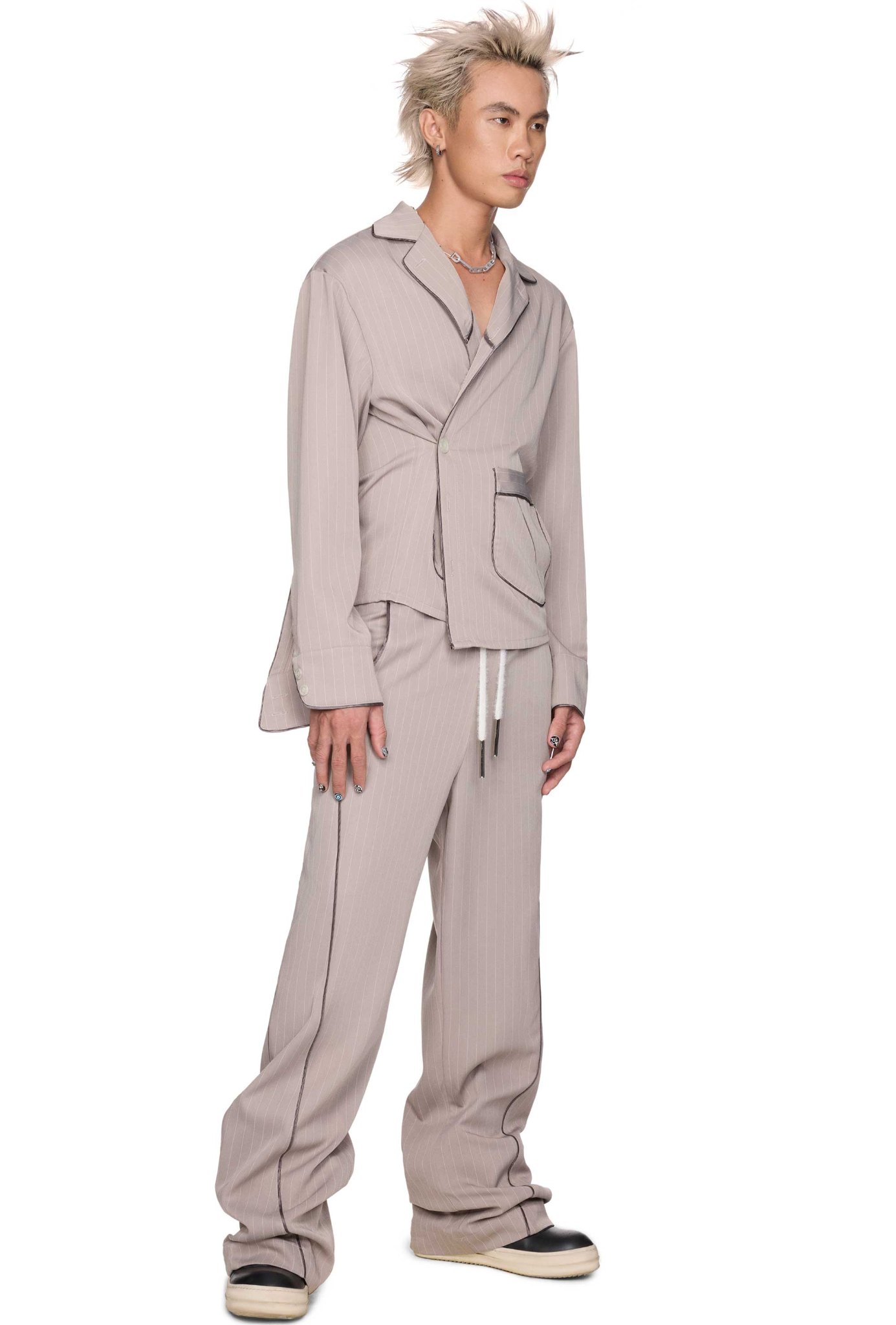 BEUTER® GREY STRIPES PYJAMA PANTS