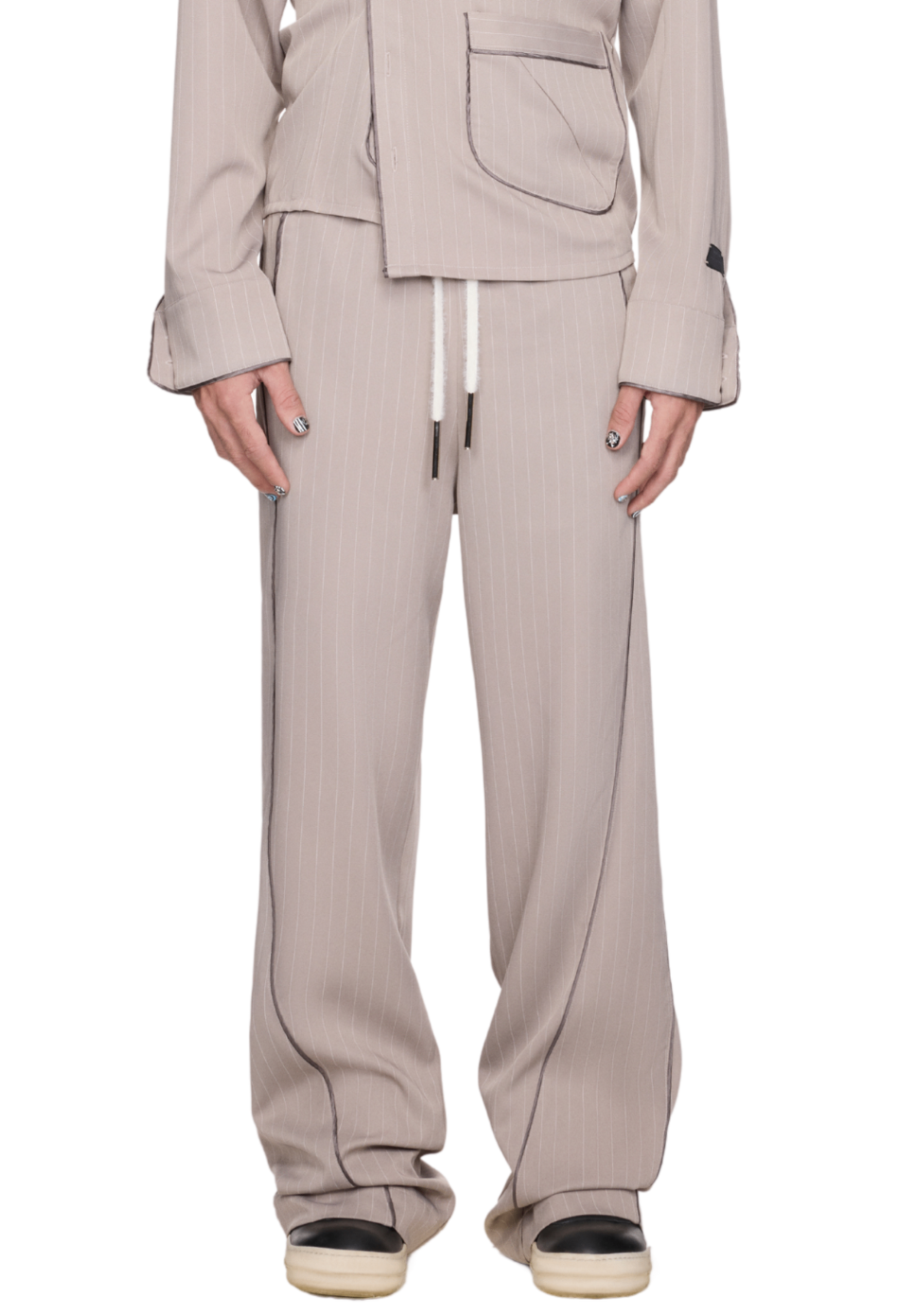 BEUTER® GREY STRIPES PYJAMA PANTS