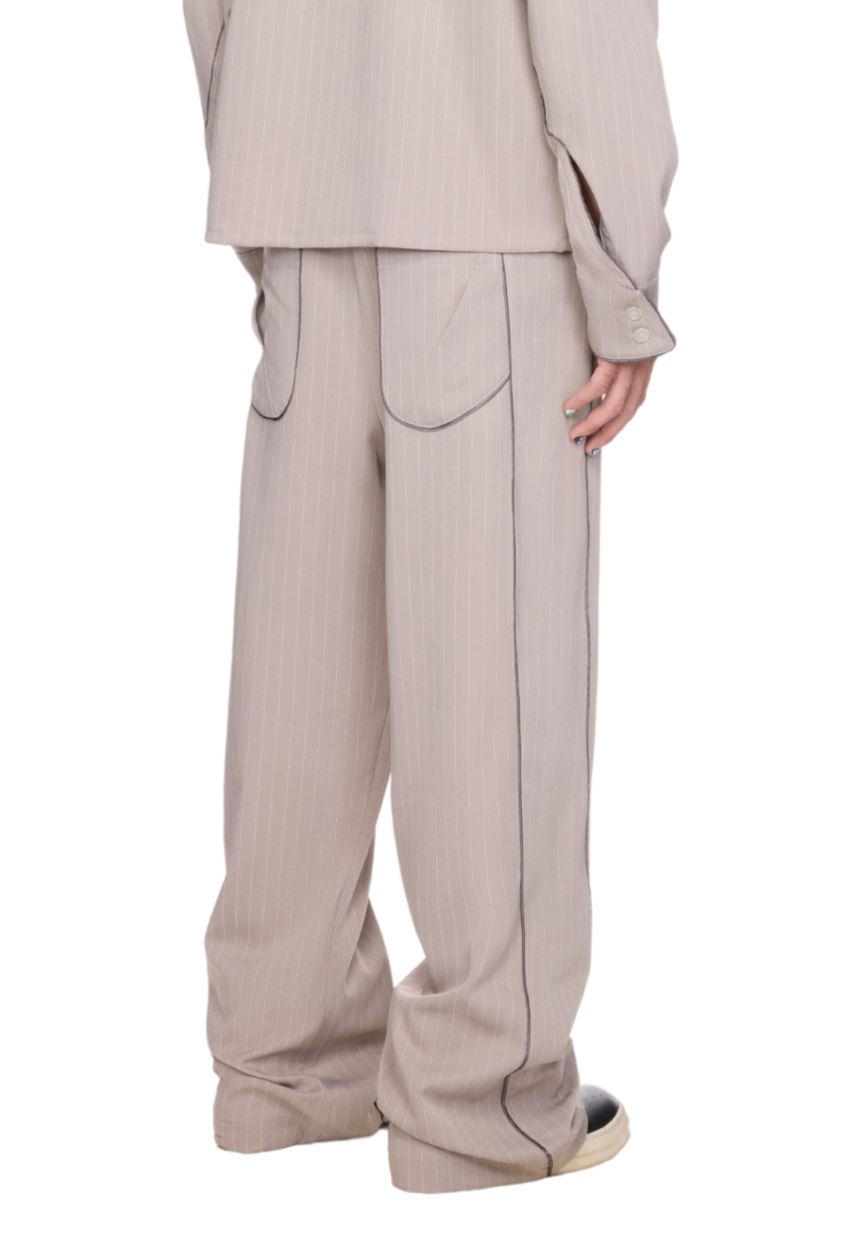 BEUTER® GREY STRIPES PYJAMA PANTS