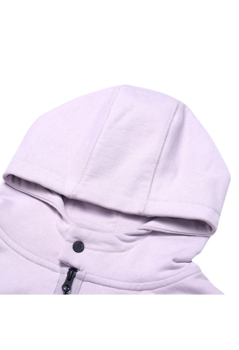 BEUTER® HEATHER BOXY ZIP HOODIE