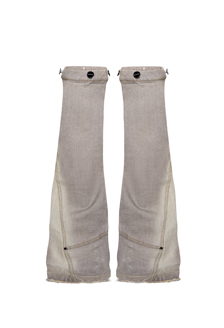 WMNS BEUTER® GREY WASH LEG WARMERS