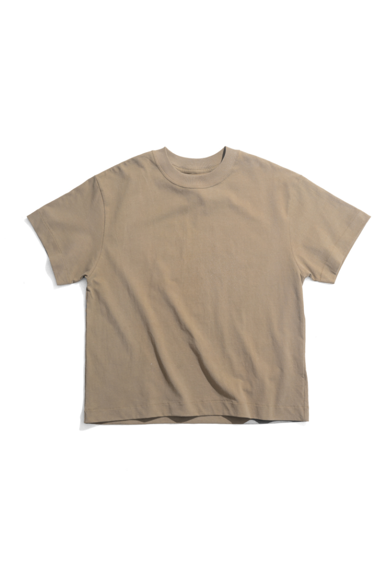 BEUTER® BLANK FELDGRAU BOXY T-SHIRT