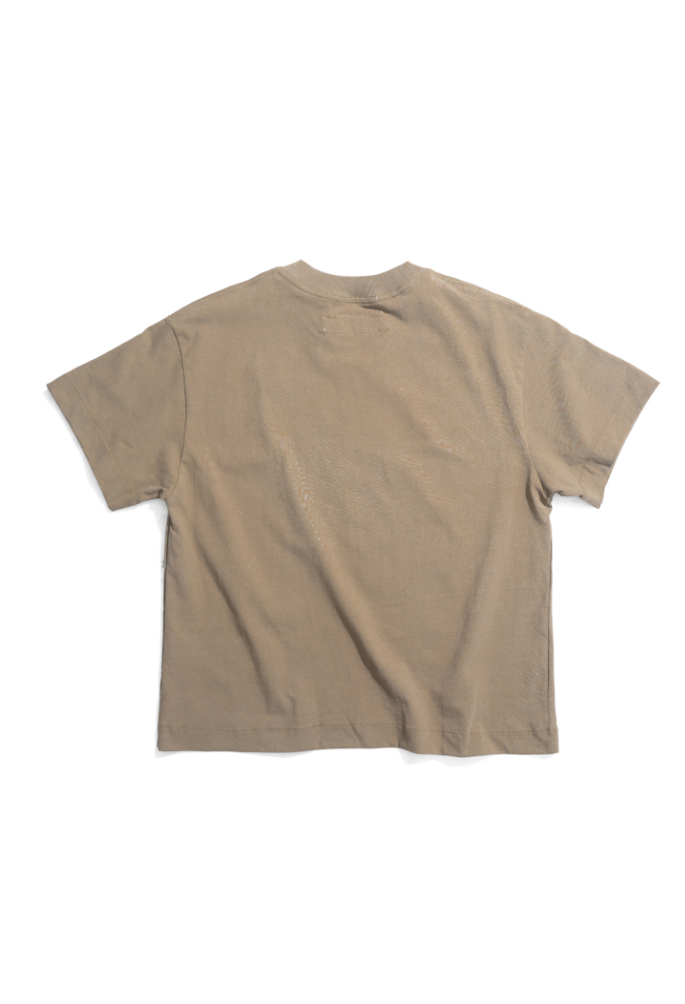 BEUTER® BLANK FELDGRAU BOXY T-SHIRT