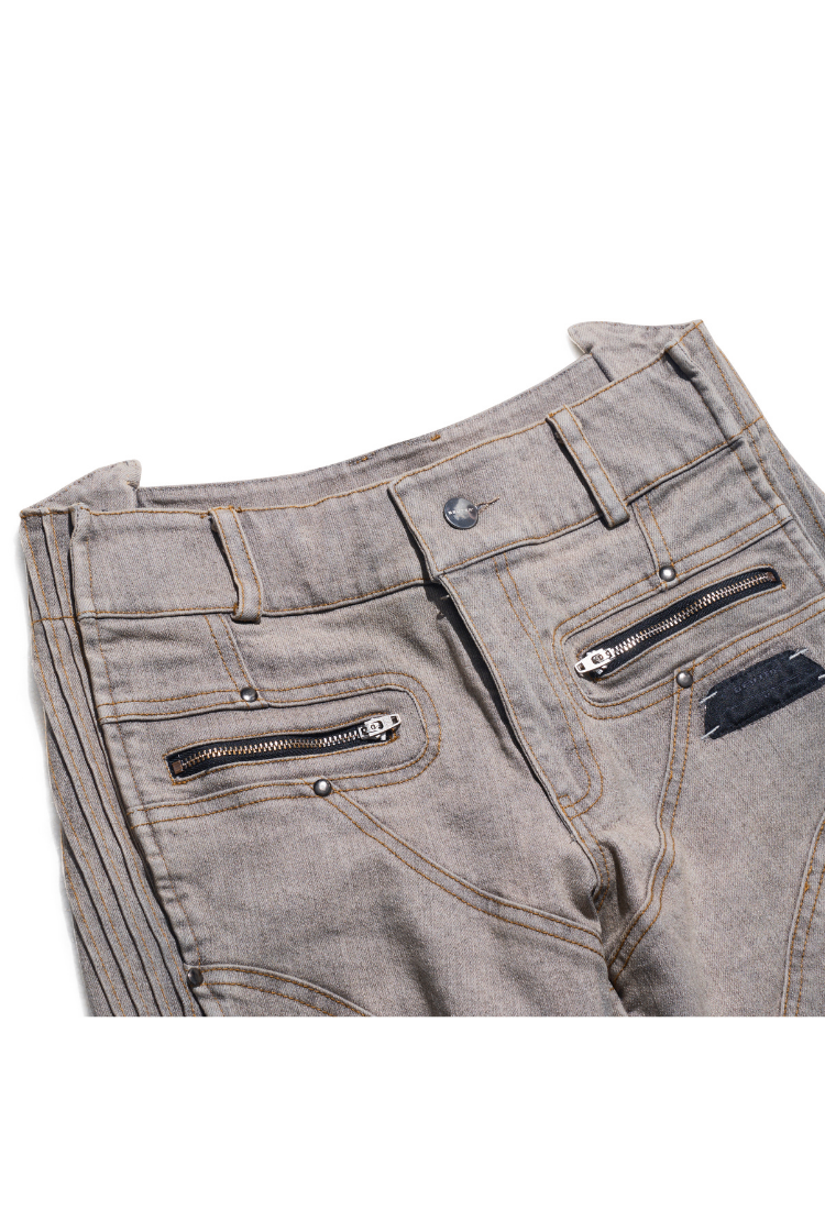 WMNS BEUTER® GREY WASH SKINEE SHORT