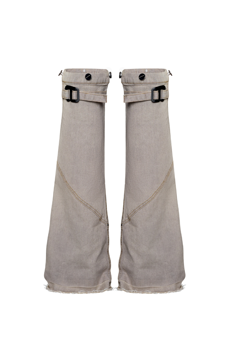 WMNS BEUTER® GREY WASH LEG WARMERS