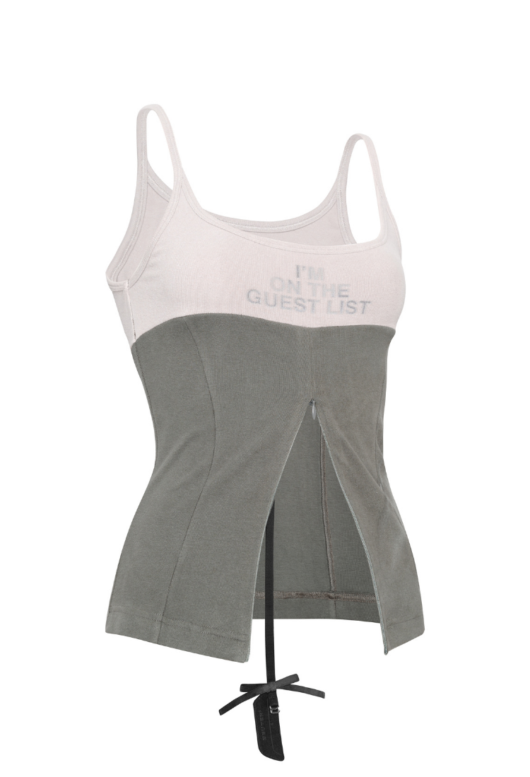 WMNS BEUTER® ZIP UP GREEK TANK TOPS