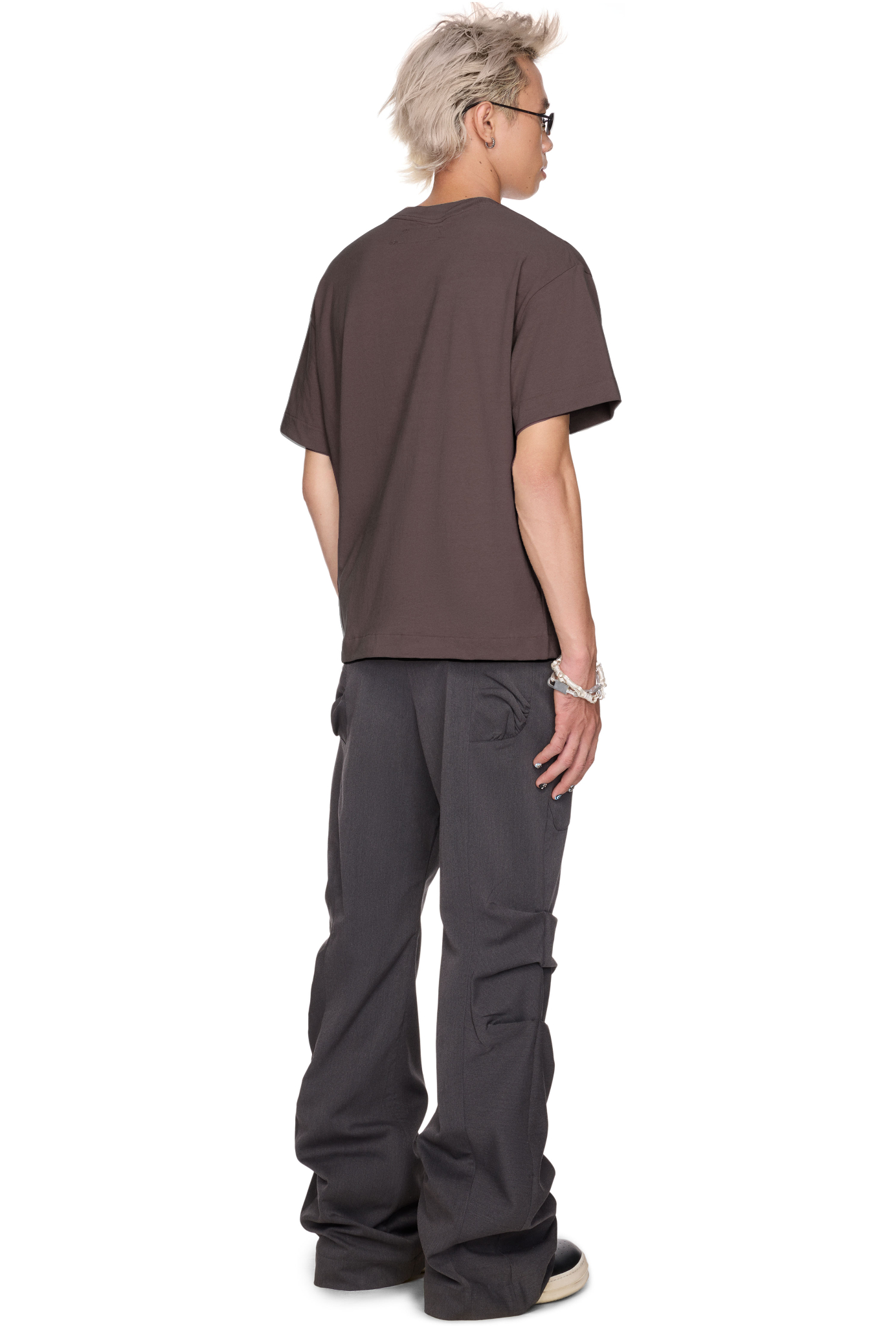 BEUTER® BLANK MOCHA BOXY T-SHIRT