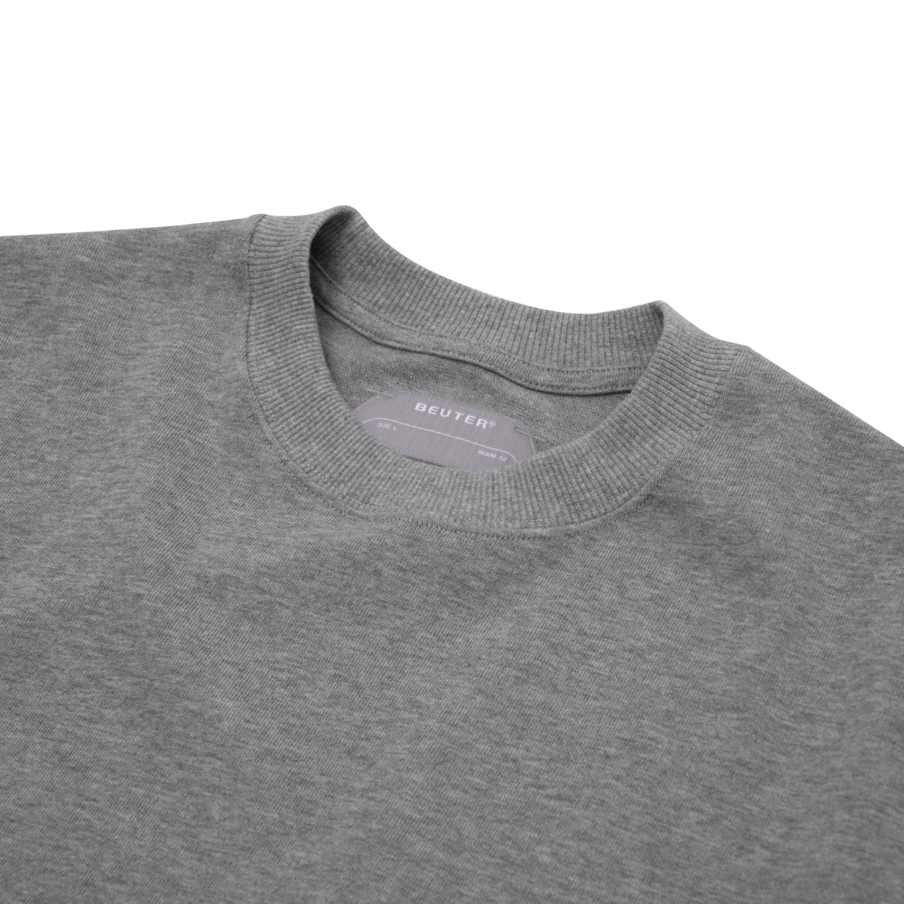 BEUTER® MELANGE BLANK CLASSIC T-SHIRT