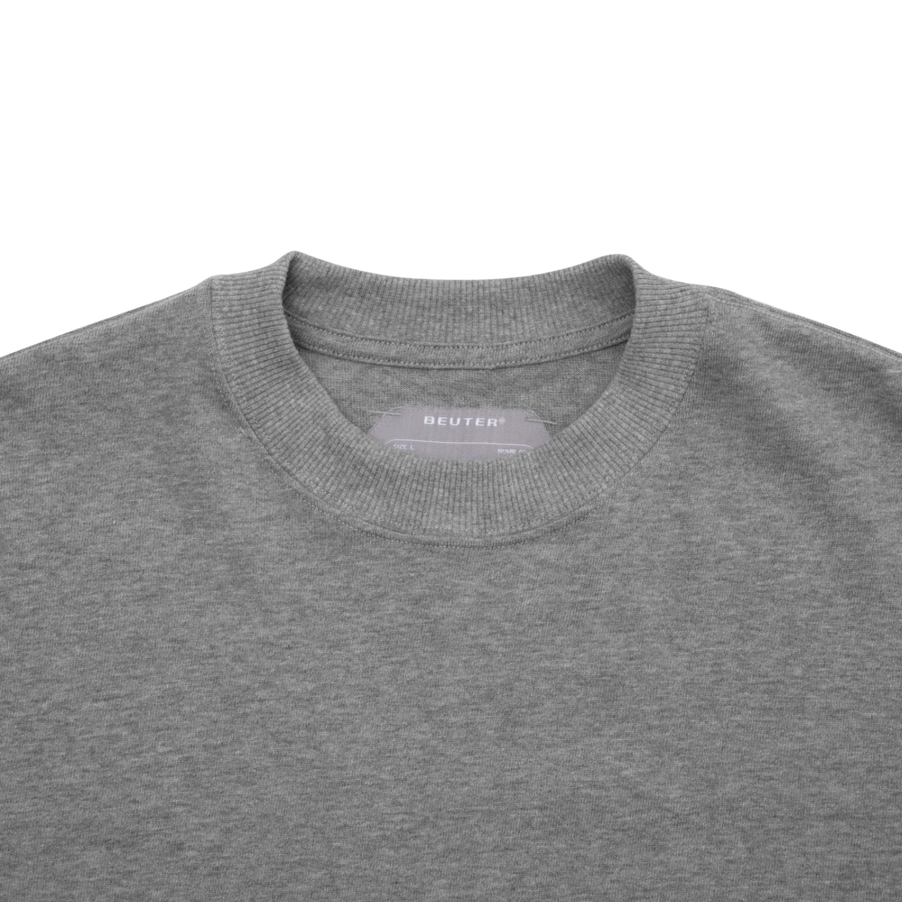 BEUTER® MELANGE BLANK BOXY T-SHIRT