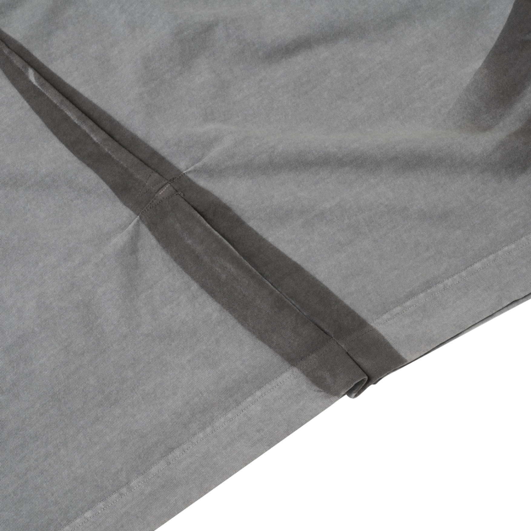 BEUTER® GREY SILVER WRINKLED T-SHIRT