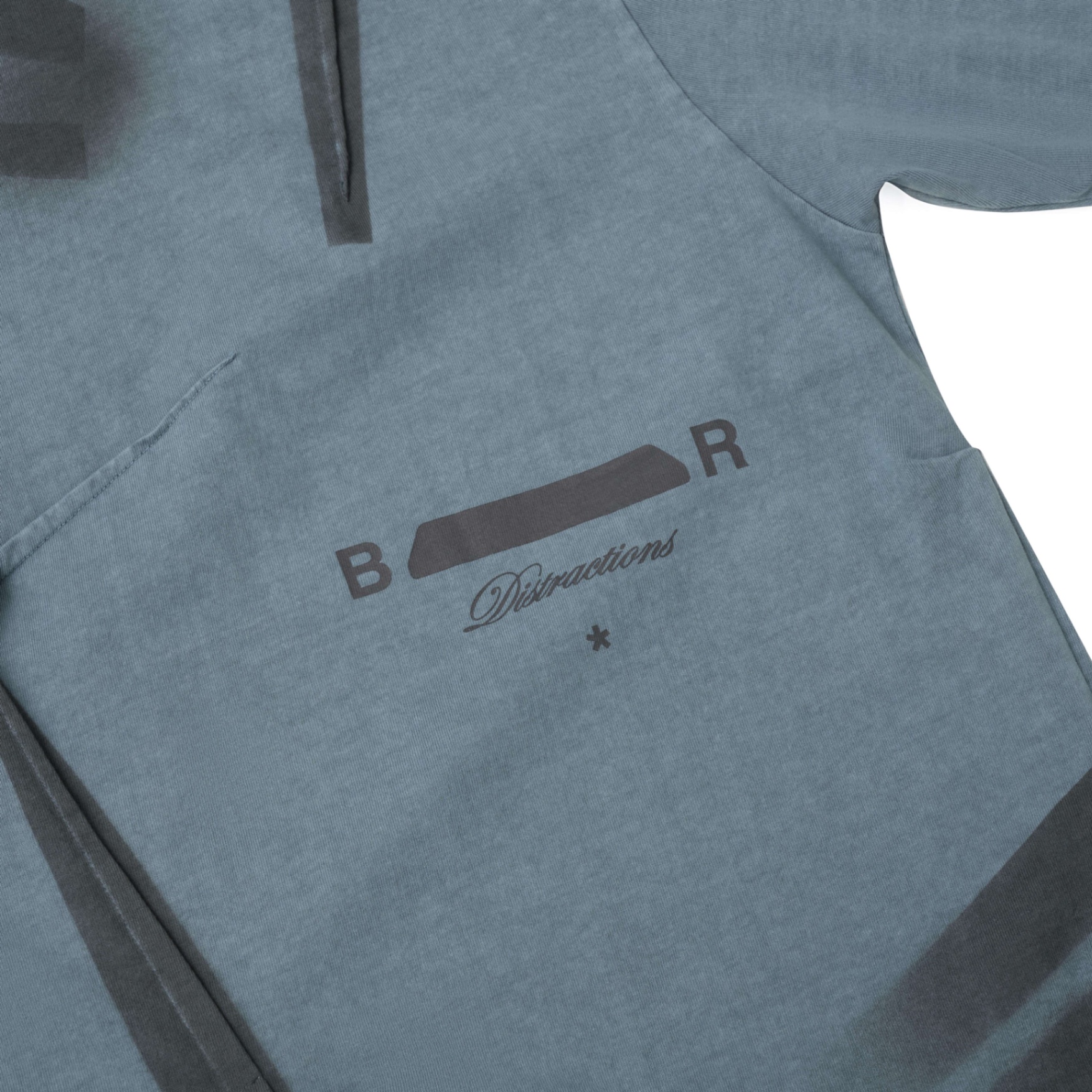 BEUTER® GREY STONE WRINKLED T-SHIRT