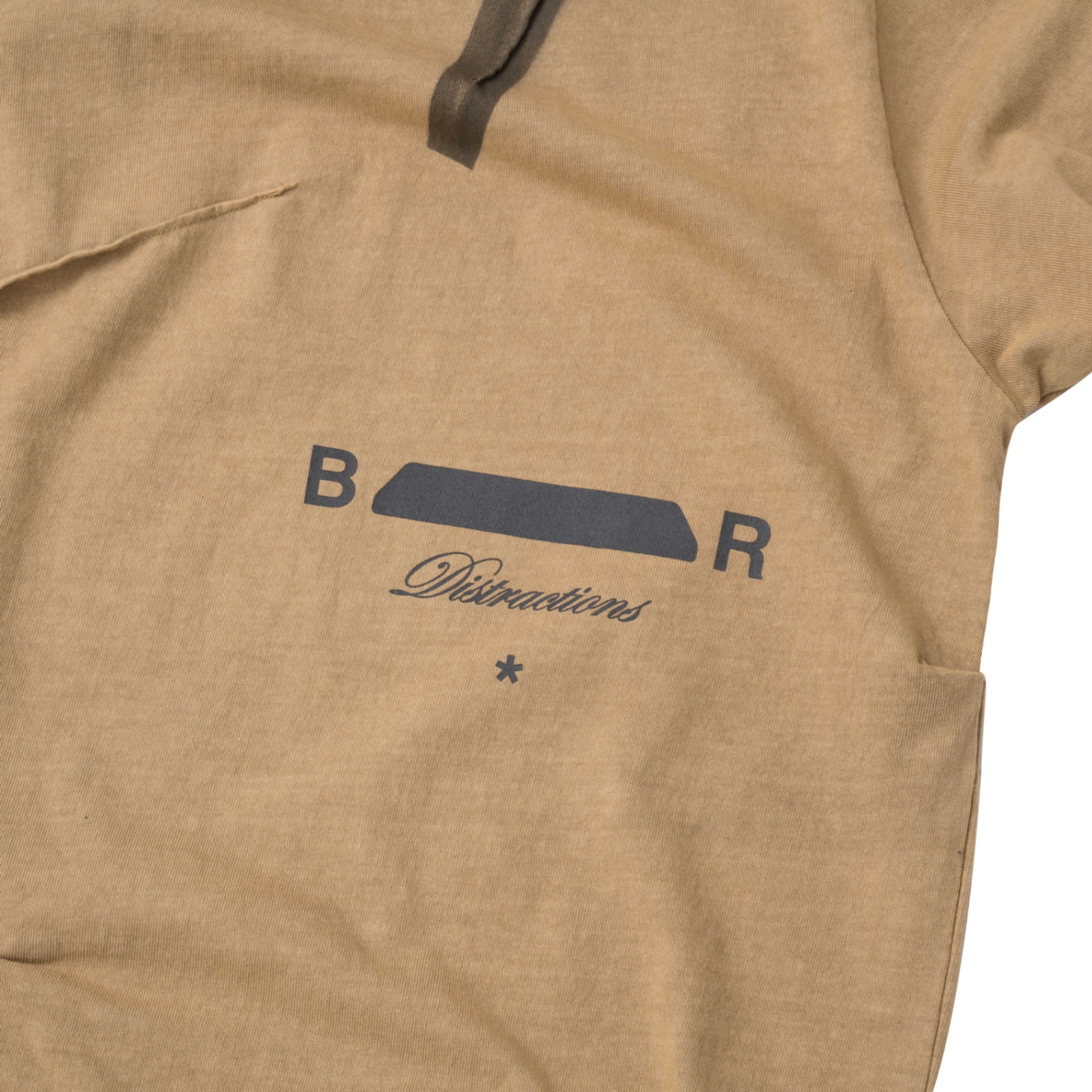 BEUTER® LIGHT BROWN WRINKLED T-SHIRT