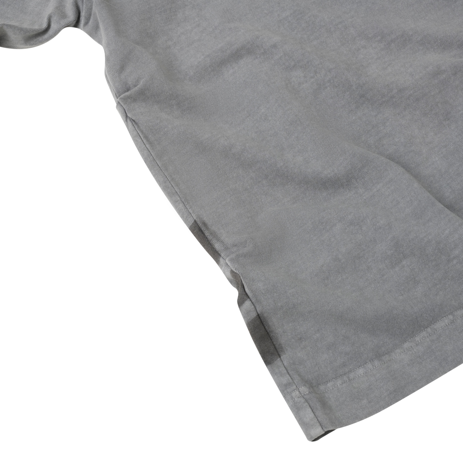 BEUTER® GREY SILVER WRINKLED T-SHIRT