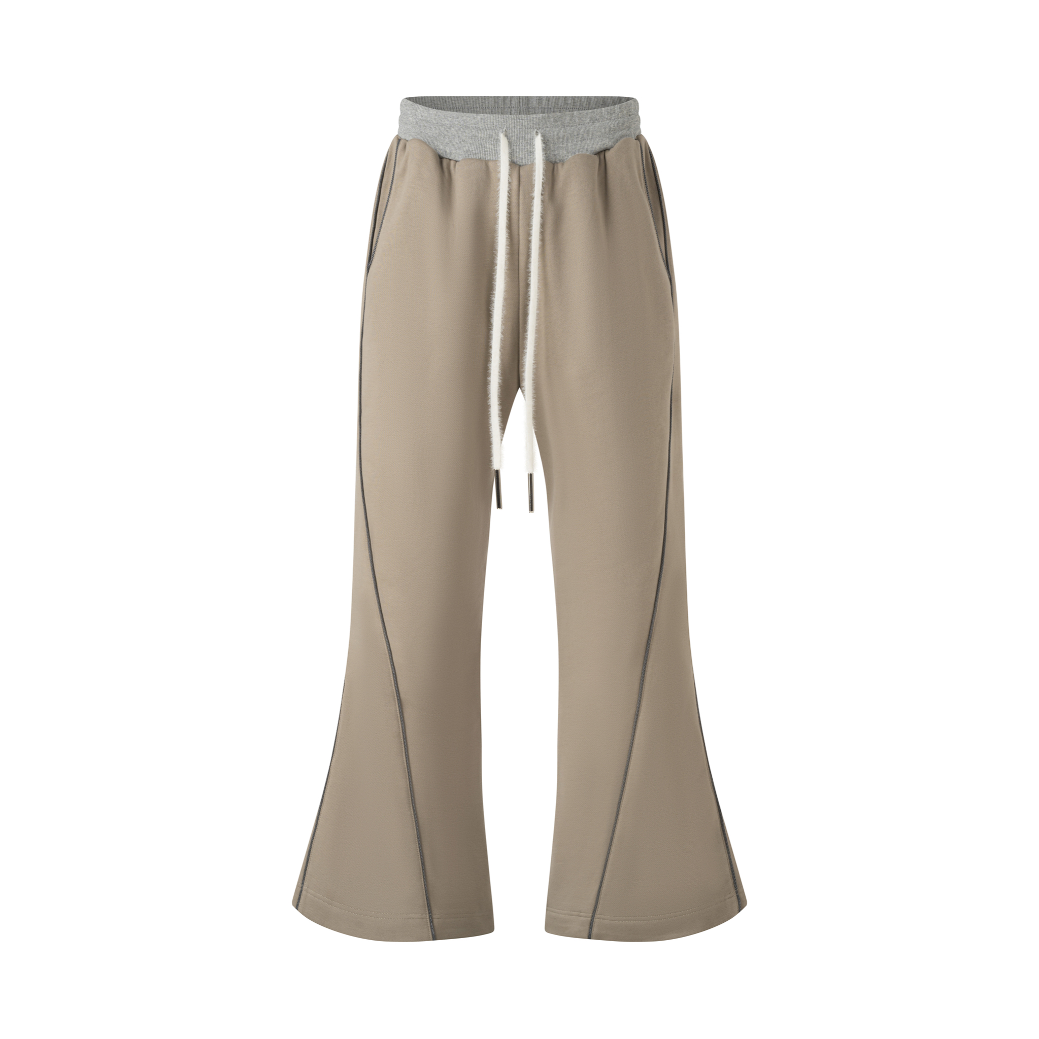 BEUTER® GREY FLARE SWEATPANTS