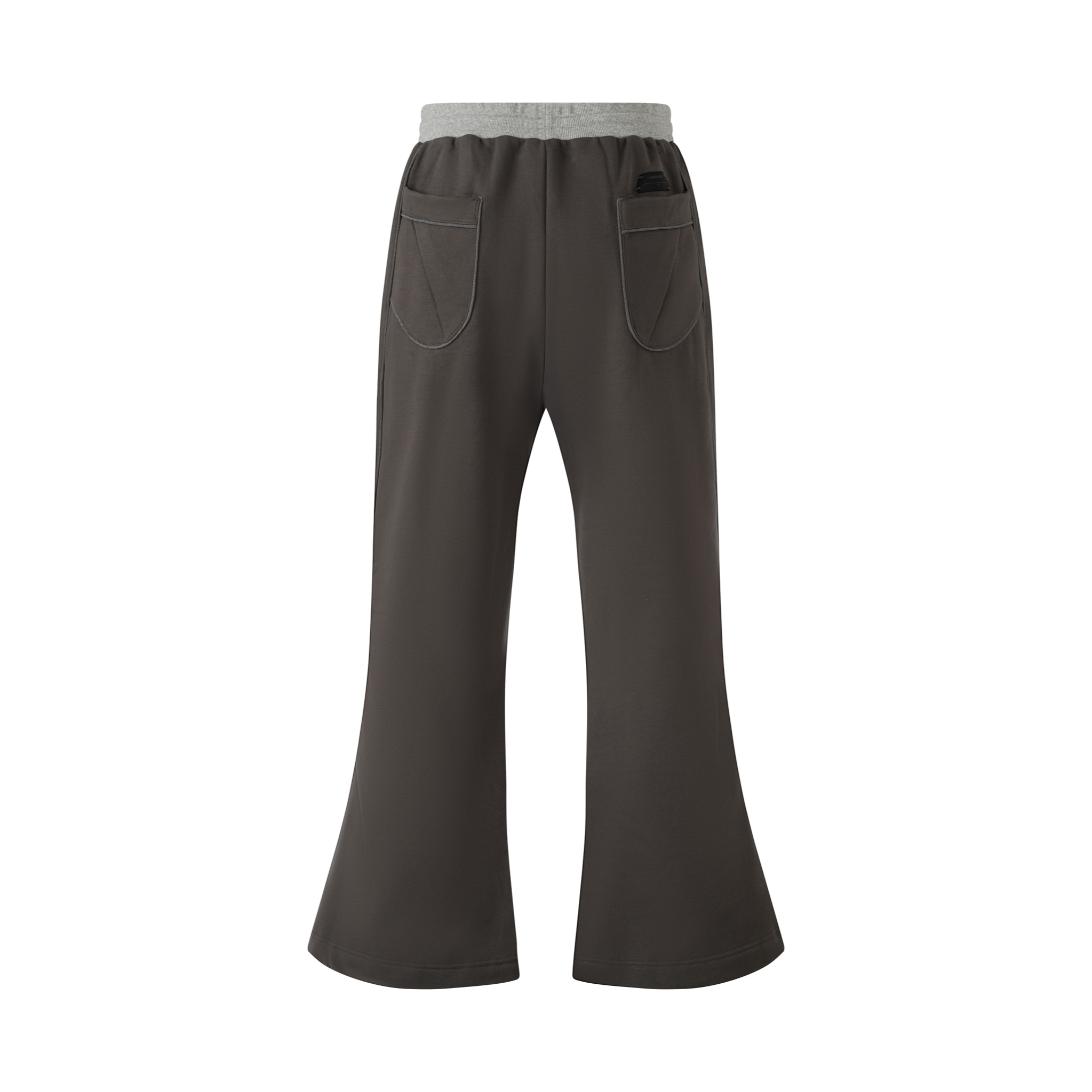 BEUTER® DARK GREY FLARE SWEAT PANTS