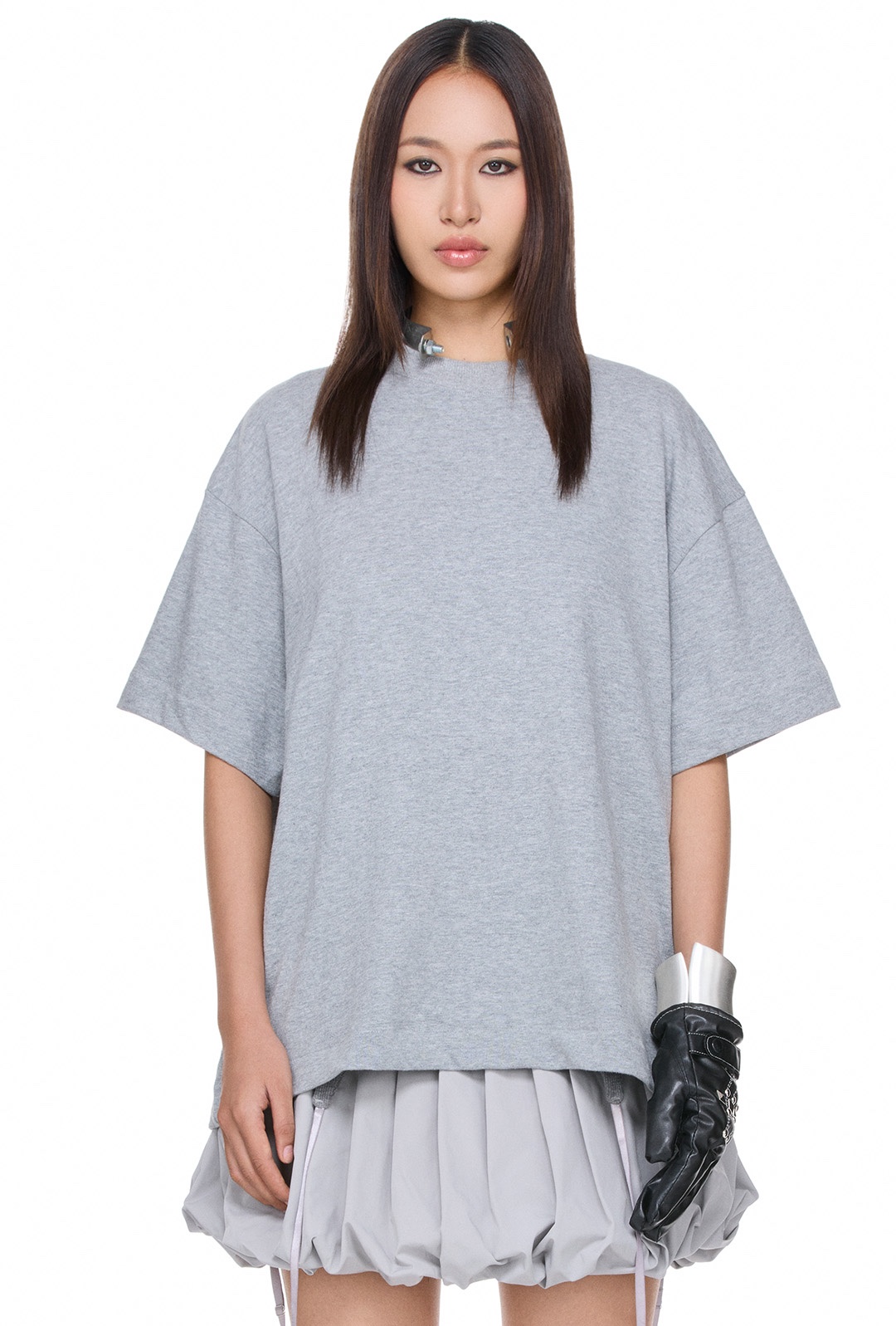 BEUTER® MELANGE BLANK BOXY T-SHIRT