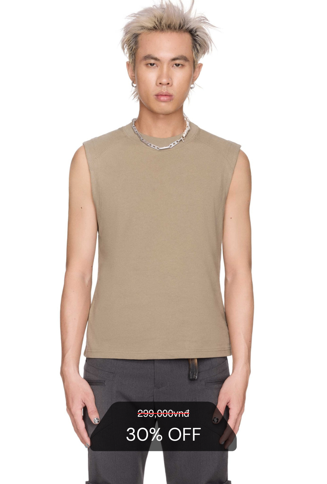 BEUTER® FELDGRAU BLANK TANK TOP