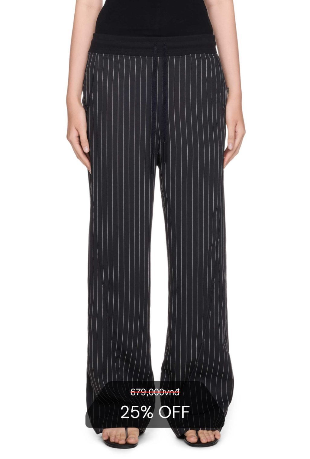 BEUTER® BLACK STRIPES PYJAMA PANTS