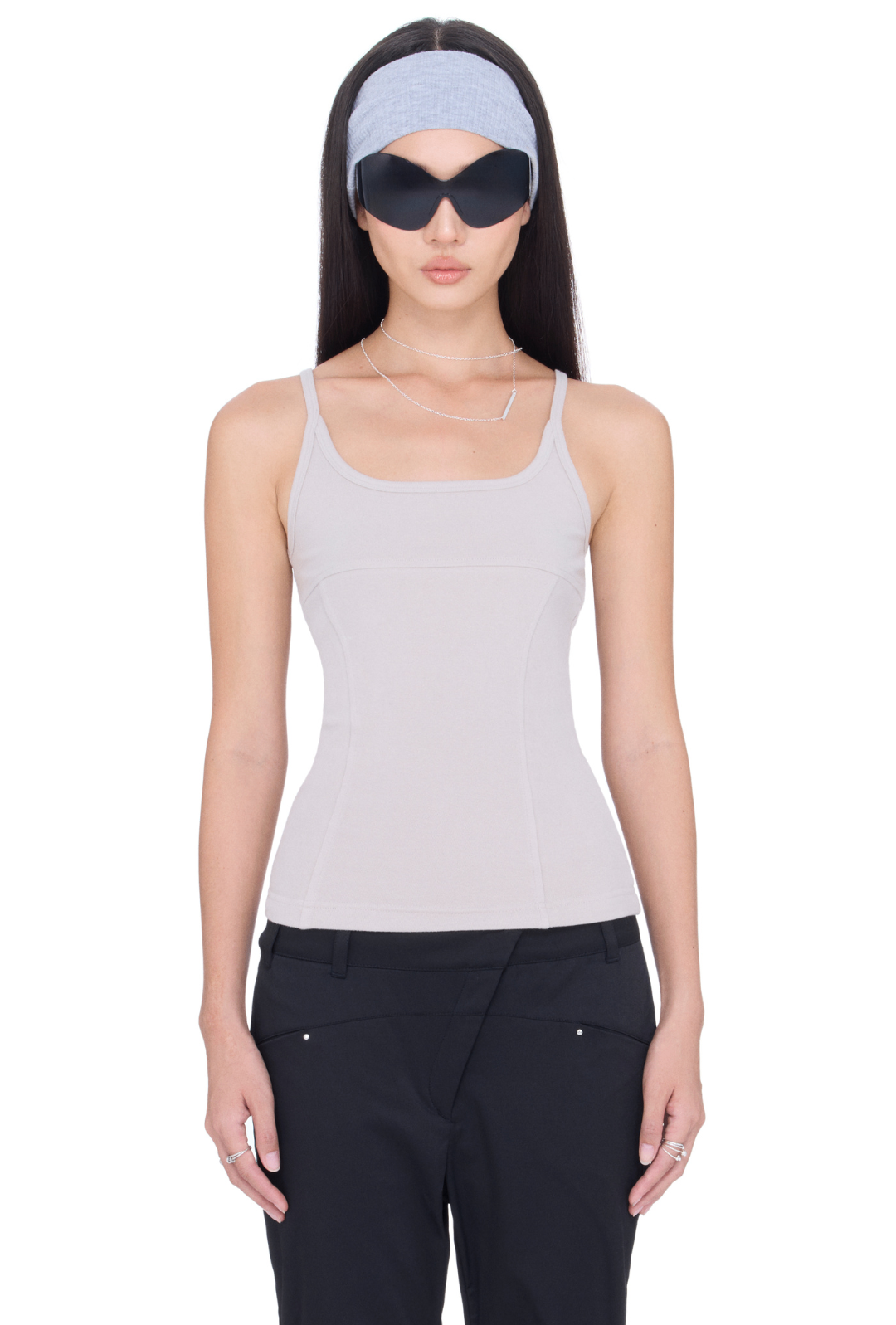 BEUTER® WMNS GREIGE TANK TOP - BEIGE