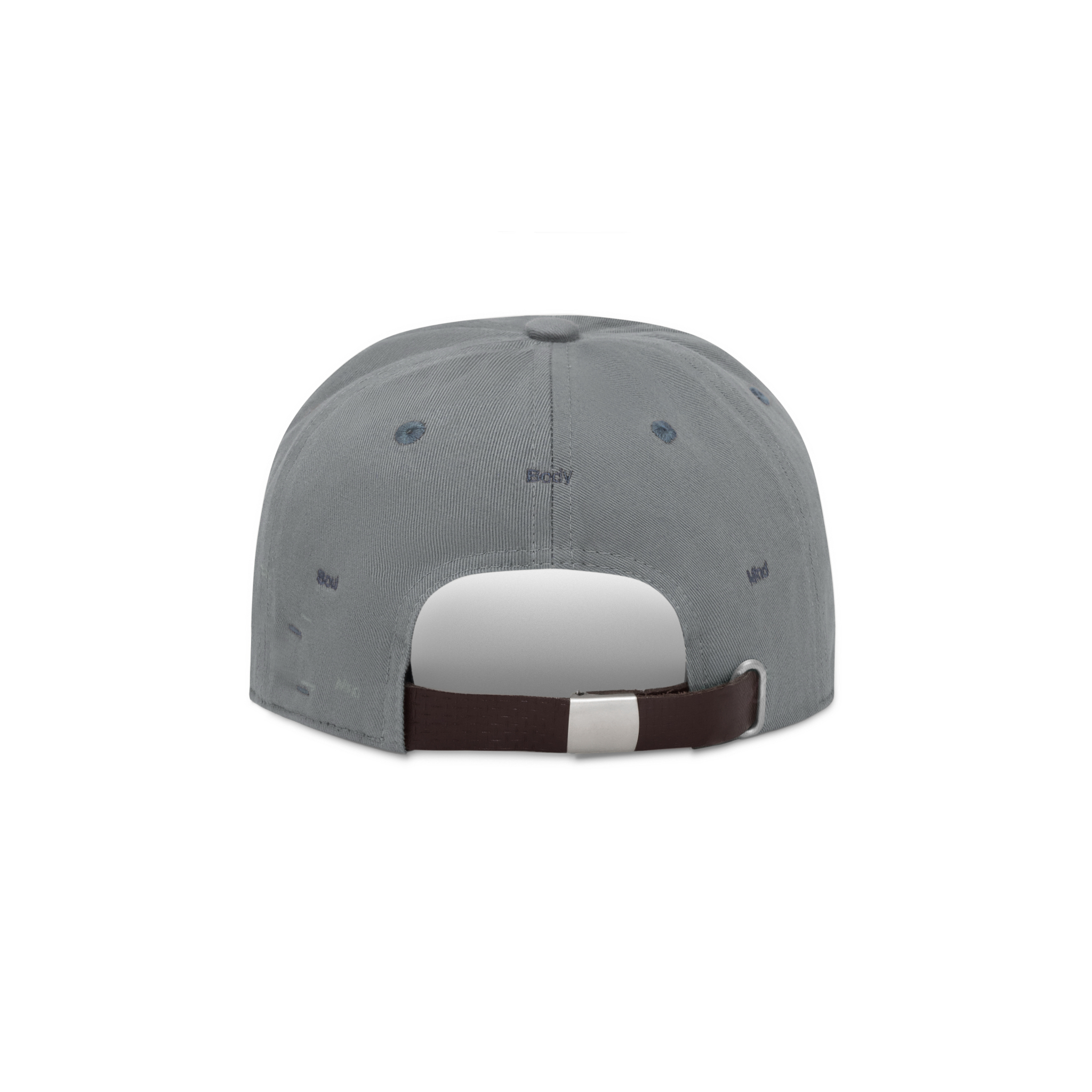 BEUTER® ONE-TONE DISTRESSED CAP - GREY