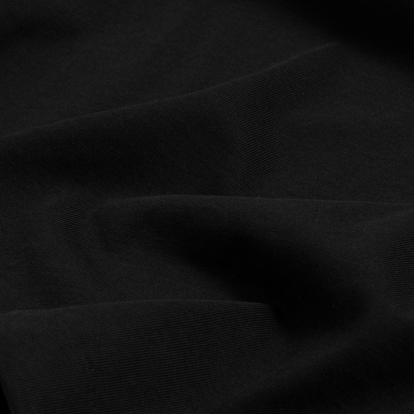 BEUTER® BLANK BLACK BOXY V-NECK T- SHIRT