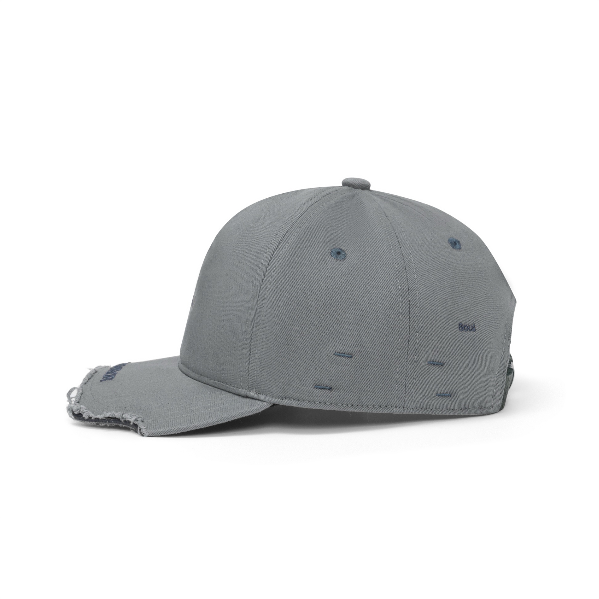 BEUTER® ONE-TONE DISTRESSED CAP - GREY