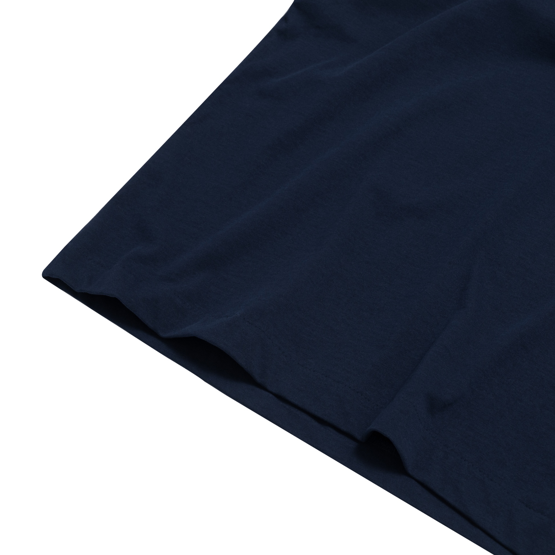 BEUTER® BLANK NAVY BOXY V-NECK T- SHIRT