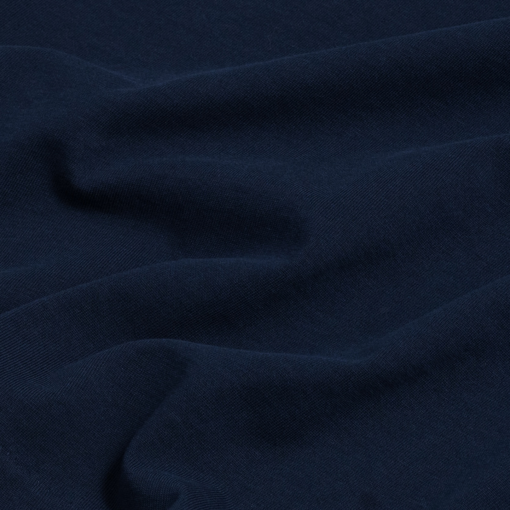 BEUTER® BLANK NAVY BOXY V-NECK LONG SLEEVE T-SHIRT