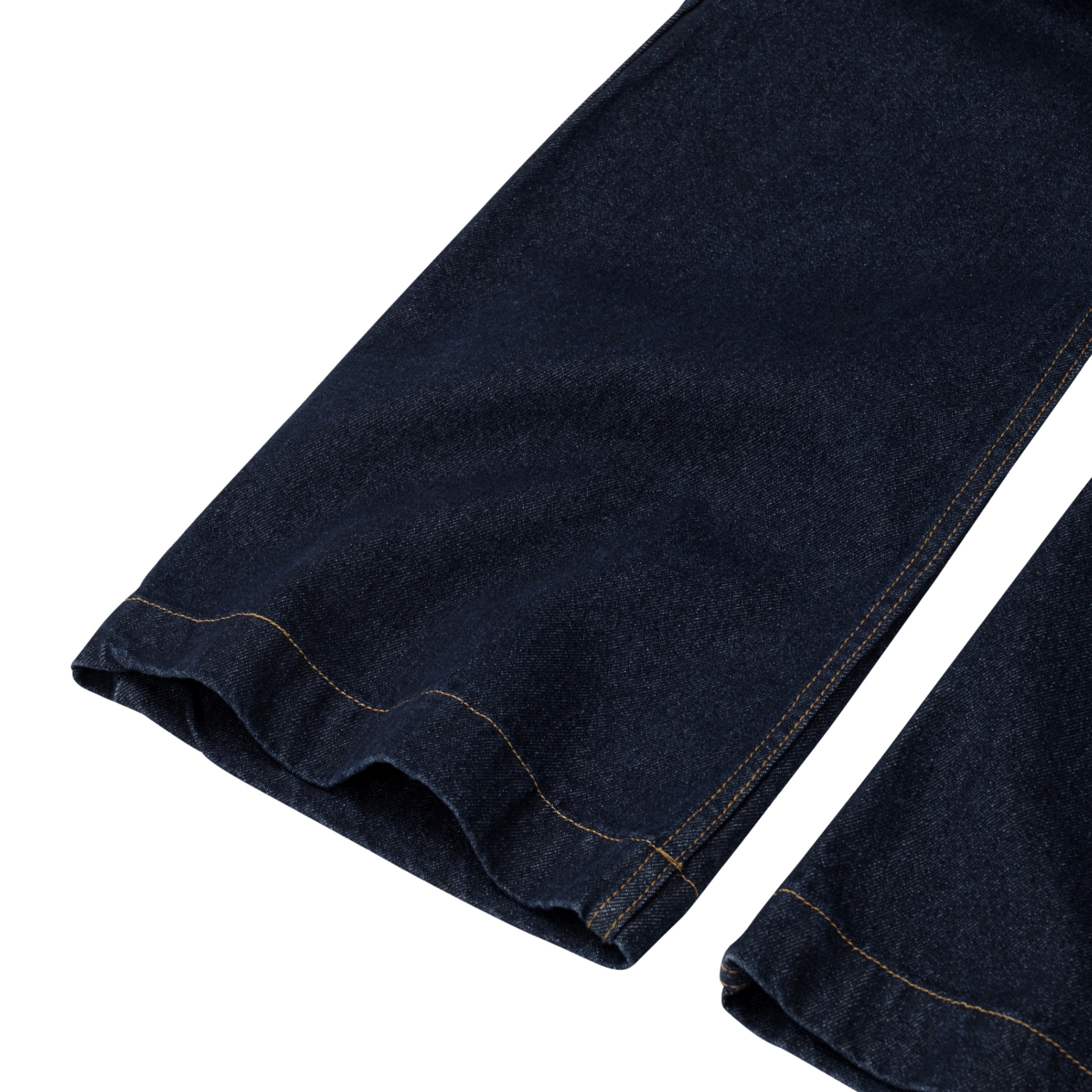 BEUTER® NAVY BLUE FLARE RAW DENIM JEANS