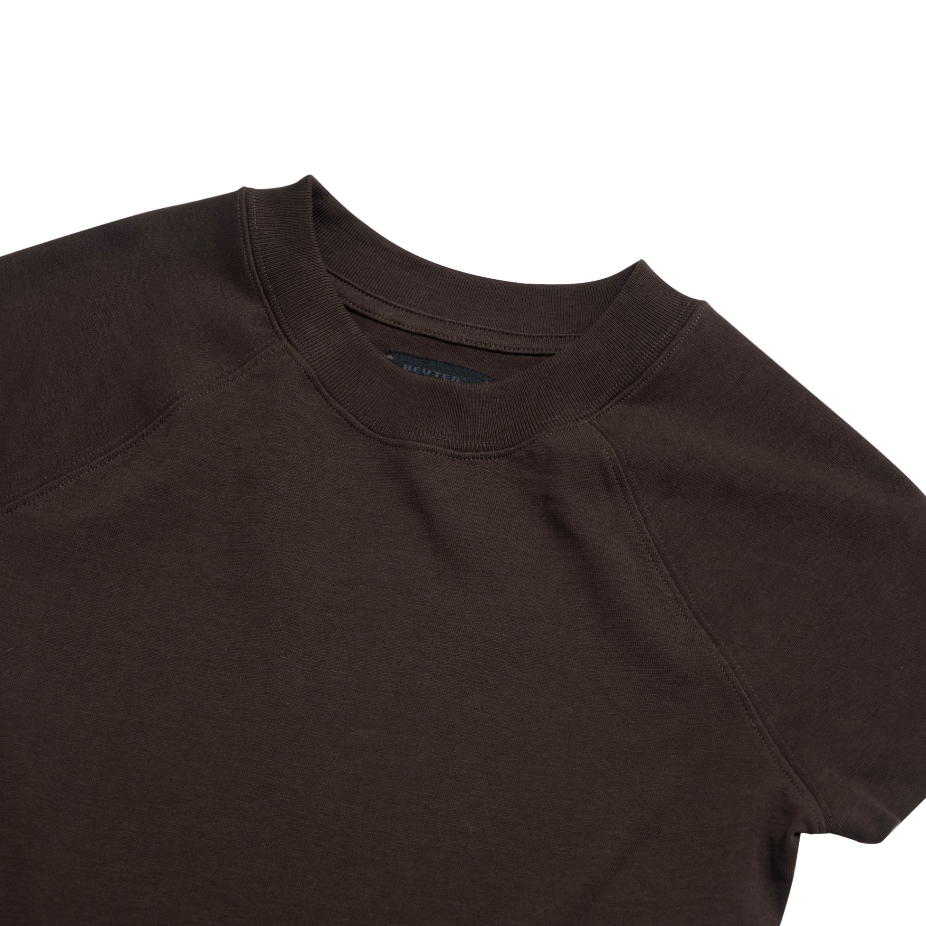 BEUTER® MUTED LOGO BROWN BABY T-SHIRT