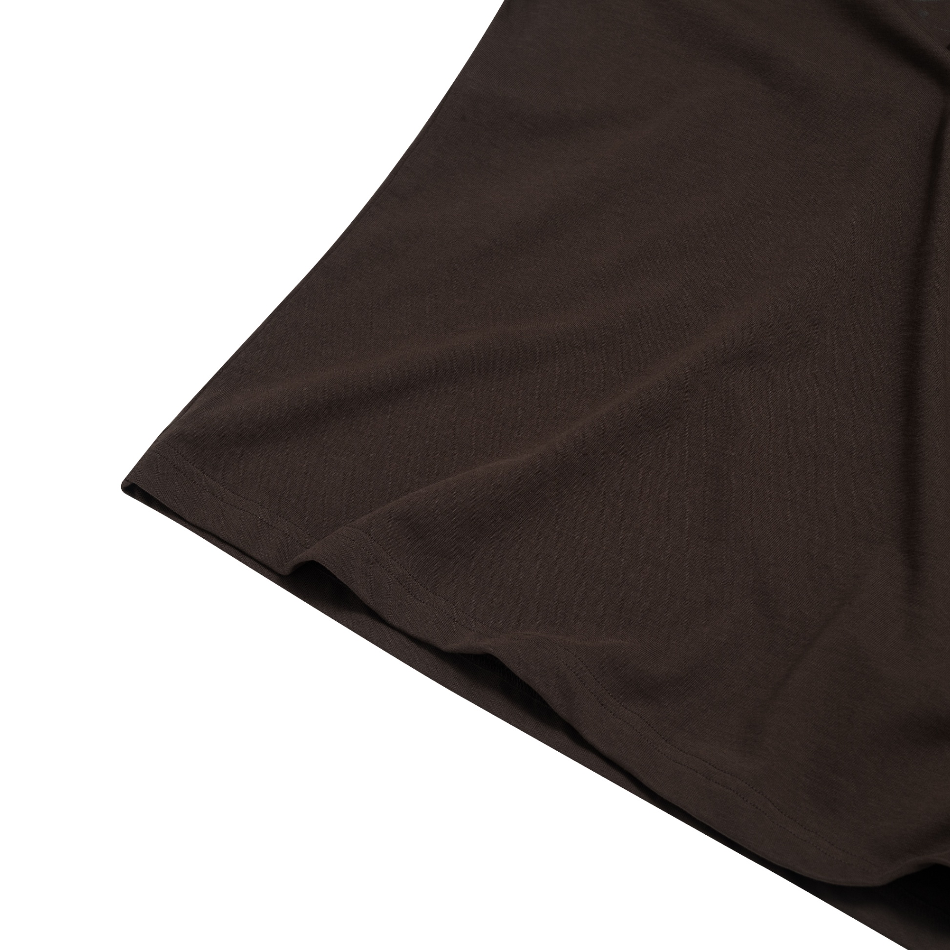 BEUTER® SPIRITUAL ADVISOR BROWN OFF SHOULDER T-SHIRT