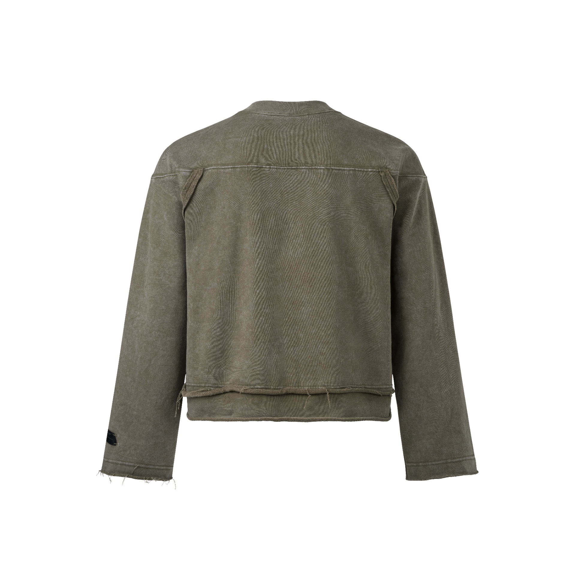 BEUTER® MOSS CREWNECK SWEATER - MOSSY GREEN